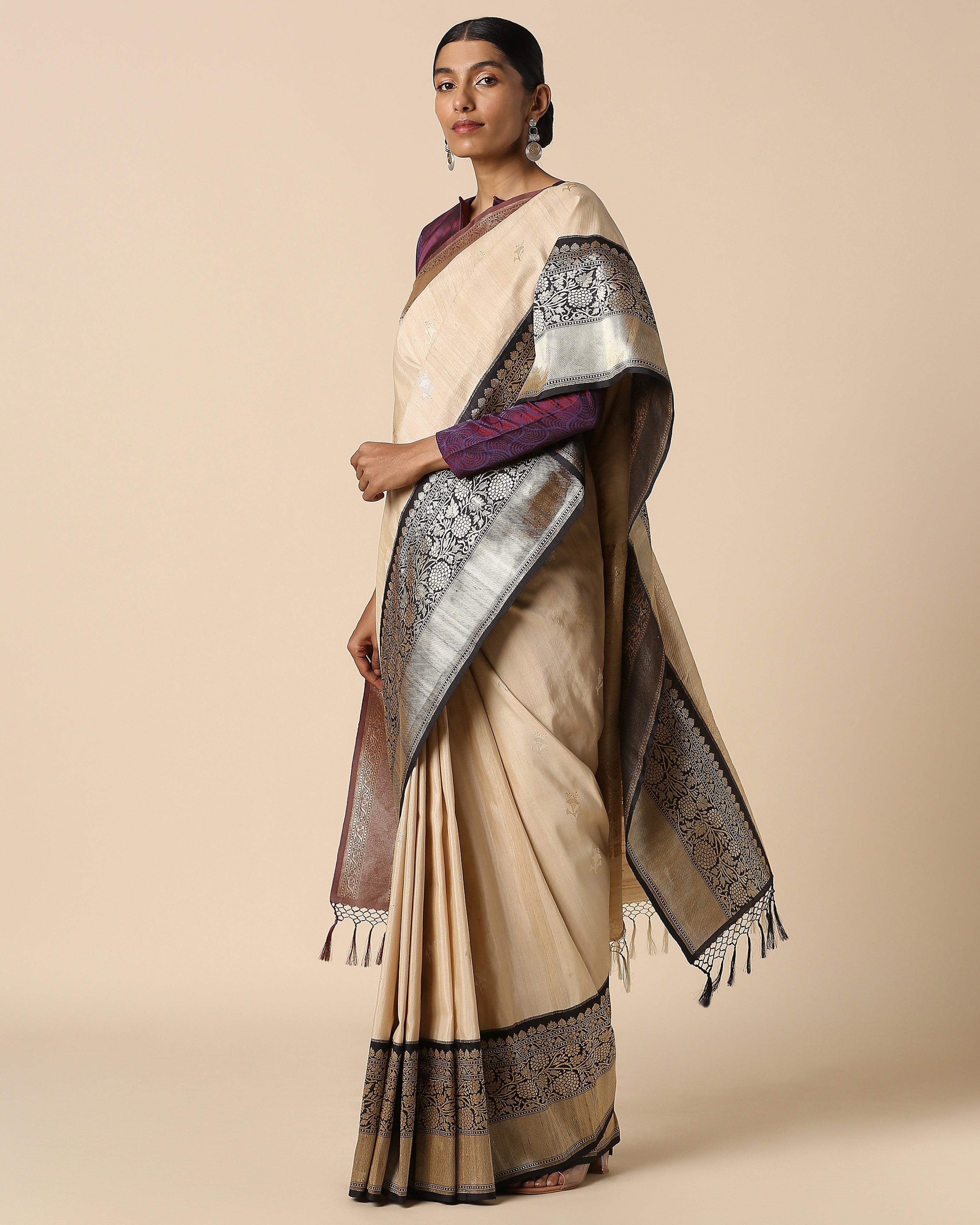 Sarva Banarasi Kadwa Silk Saree