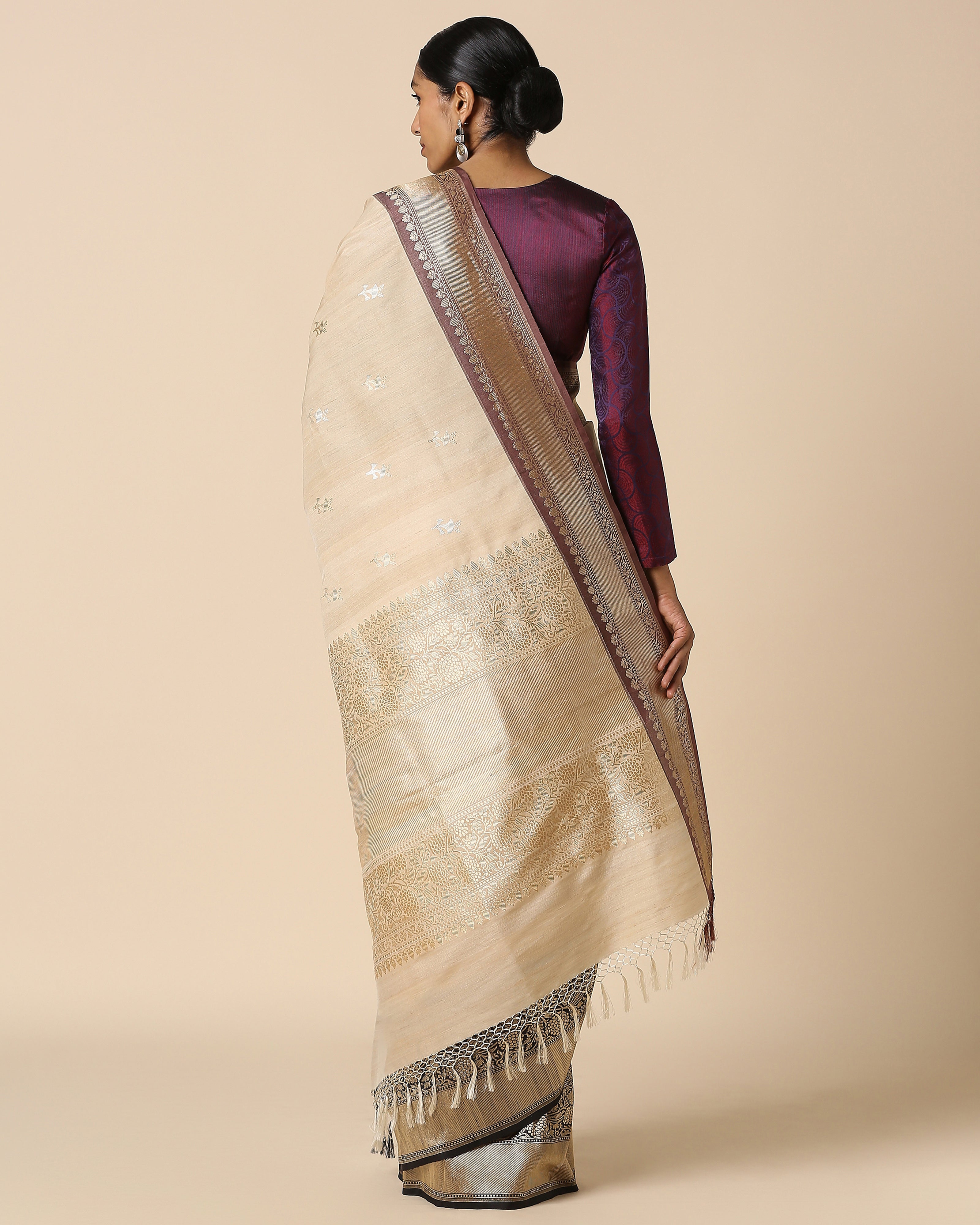 Sarva Banarasi Kadwa Silk Saree