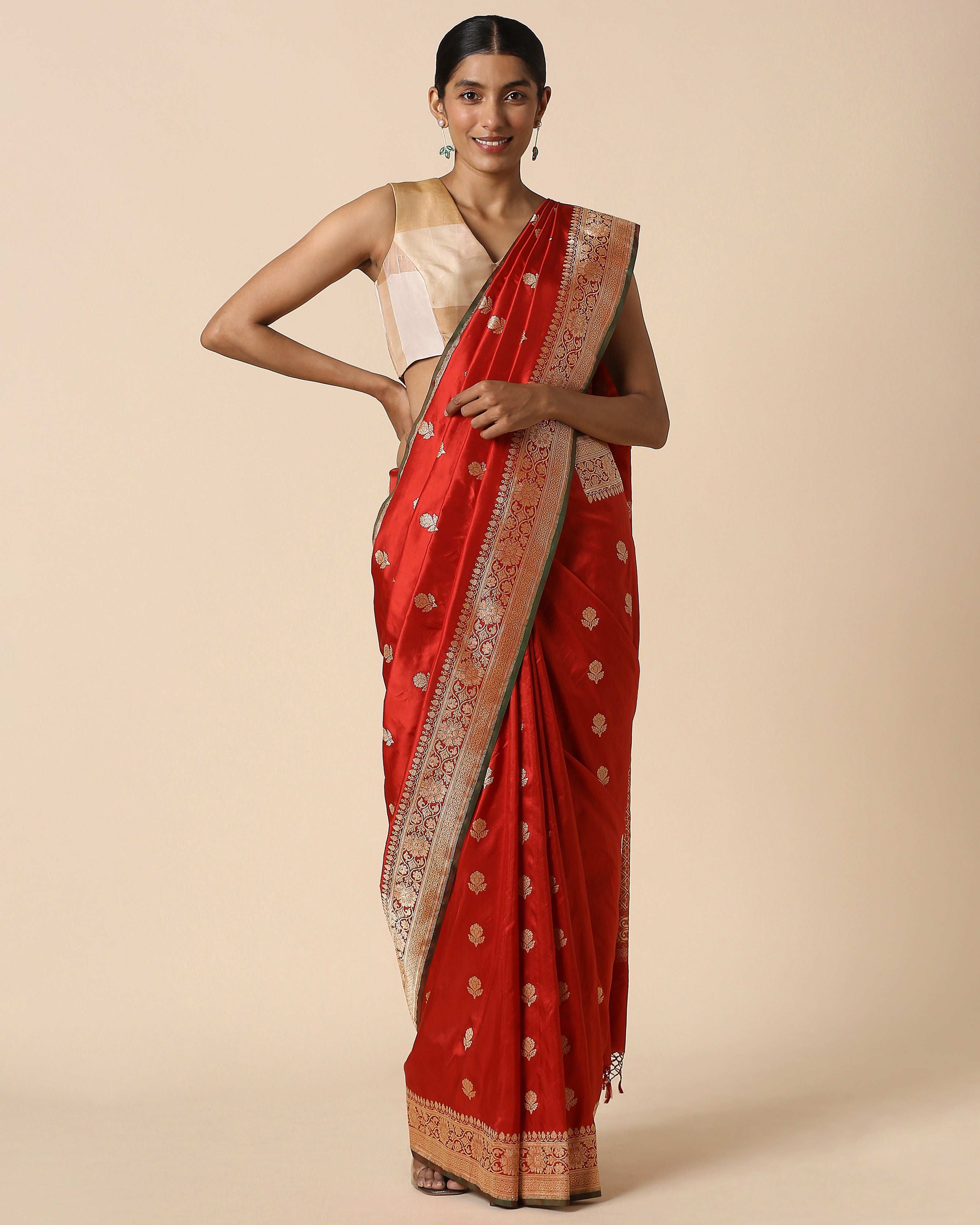 Aniki Banarasi Kadwa Silk Saree
