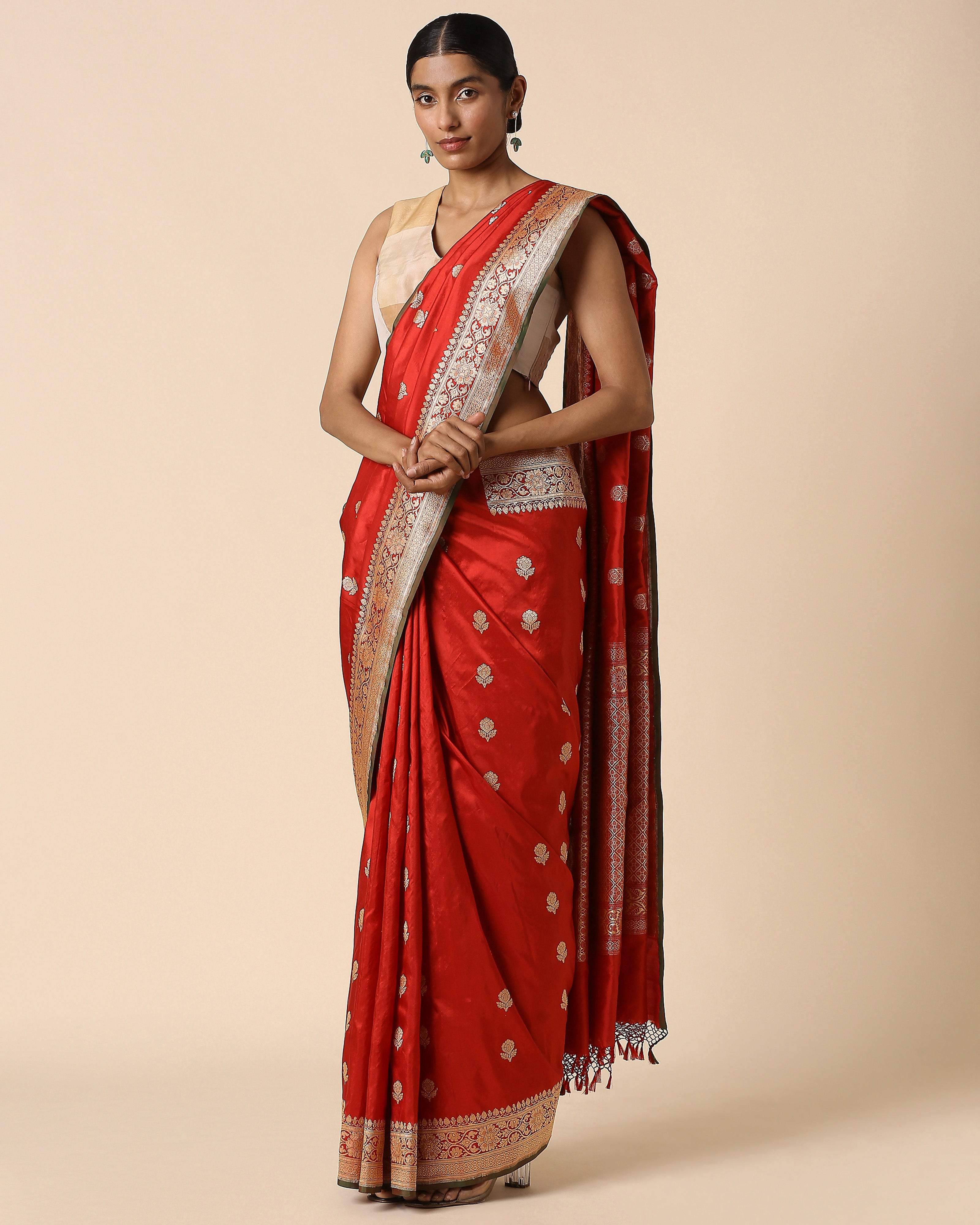 Aniki Banarasi Kadwa Silk Saree