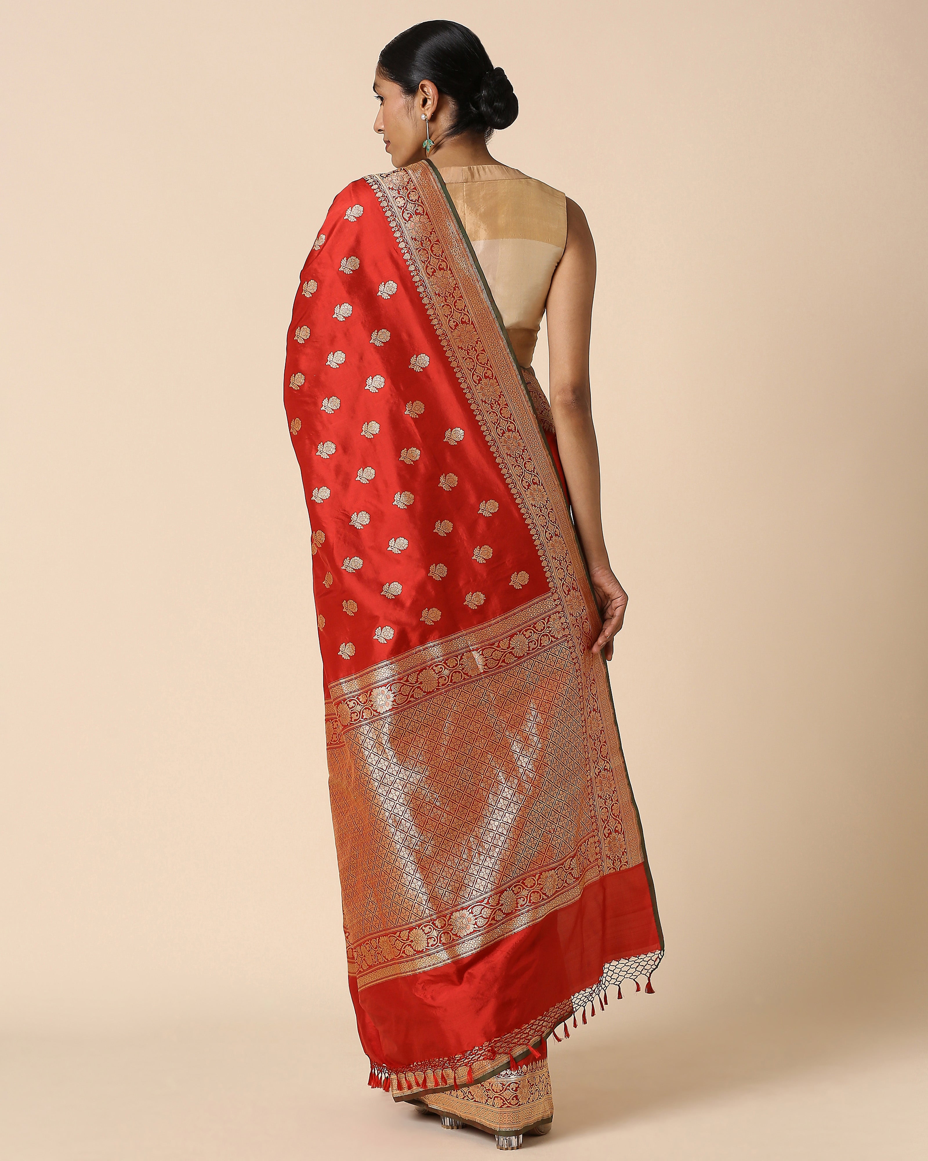 Aniki Banarasi Kadwa Silk Saree