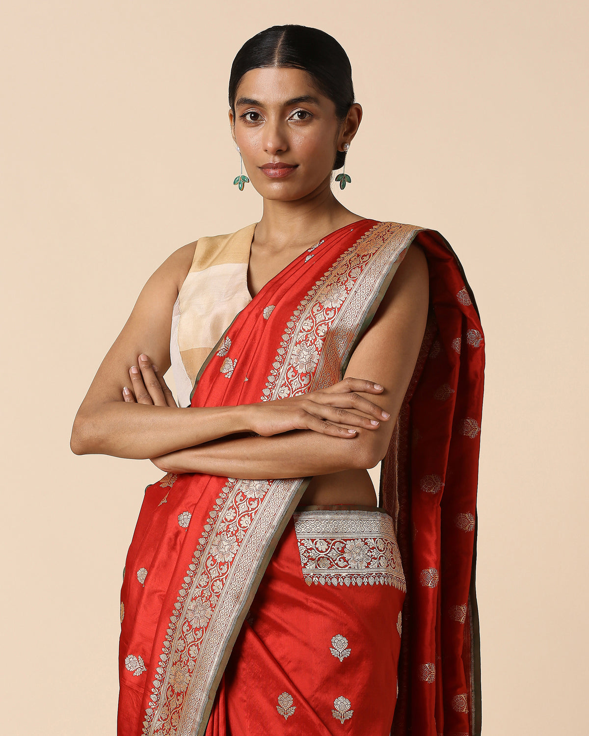 Aniki Banarasi Kadwa Silk Saree