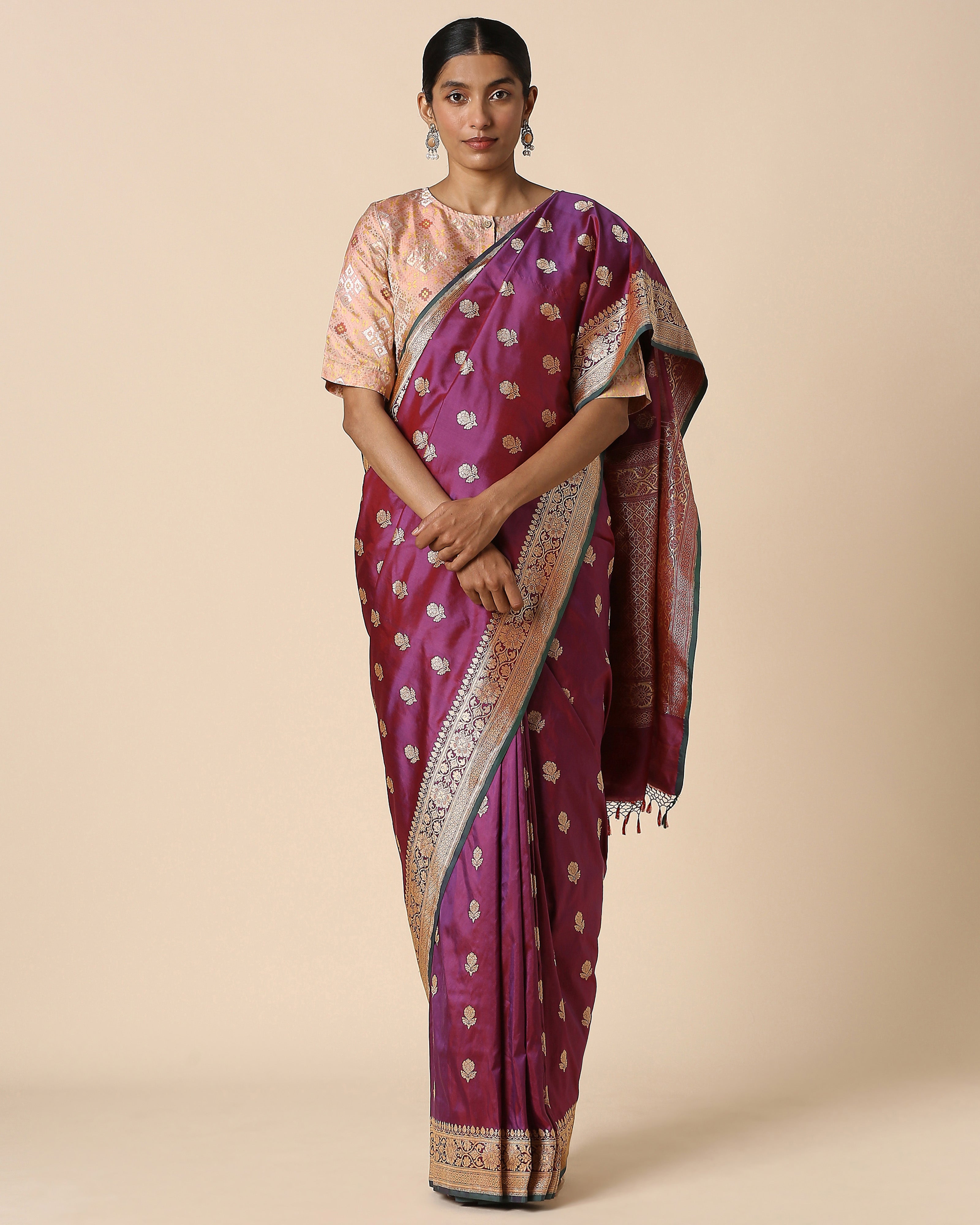 Aniki Banarasi Kadwa Silk Saree