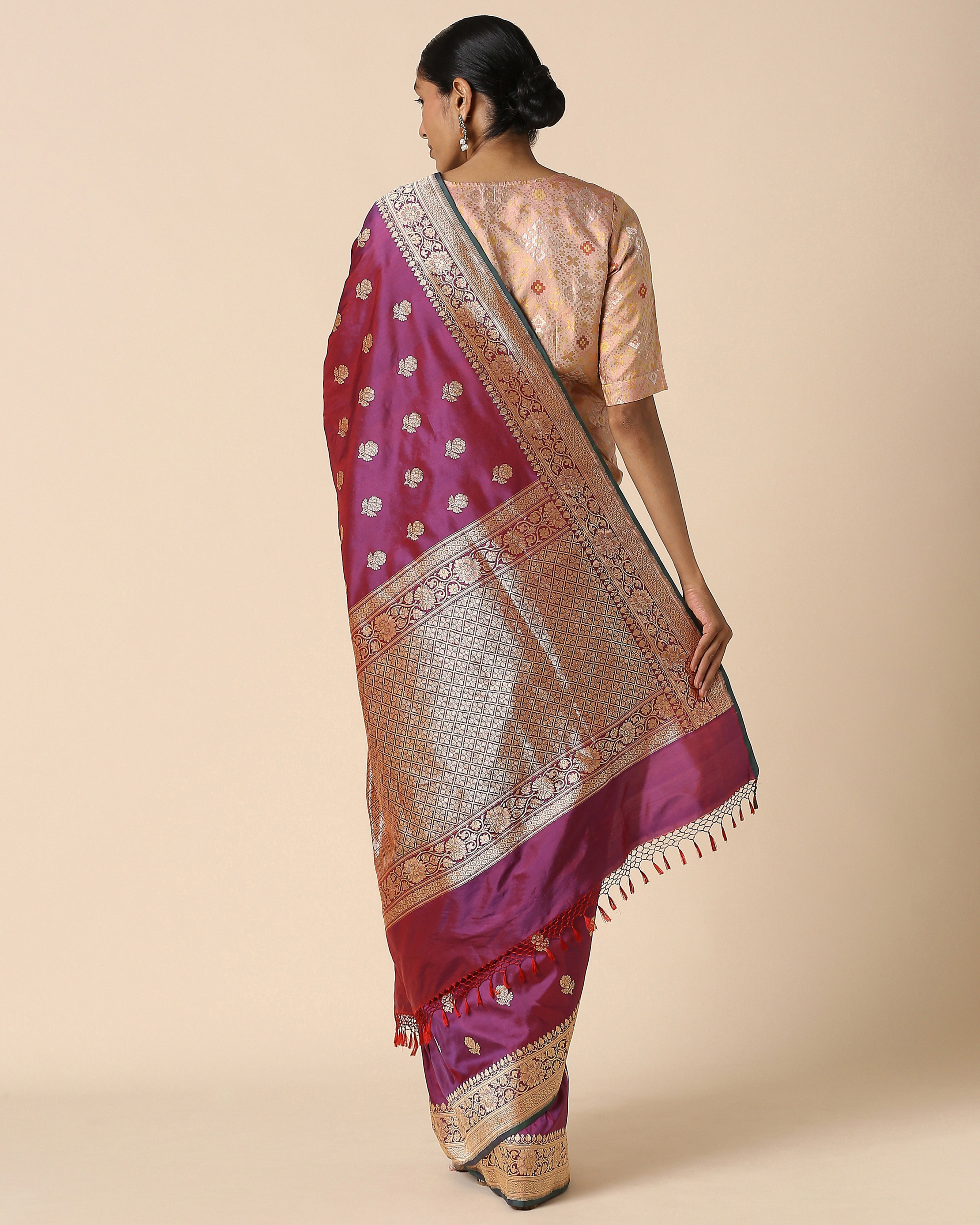 Aniki Banarasi Kadwa Silk Saree