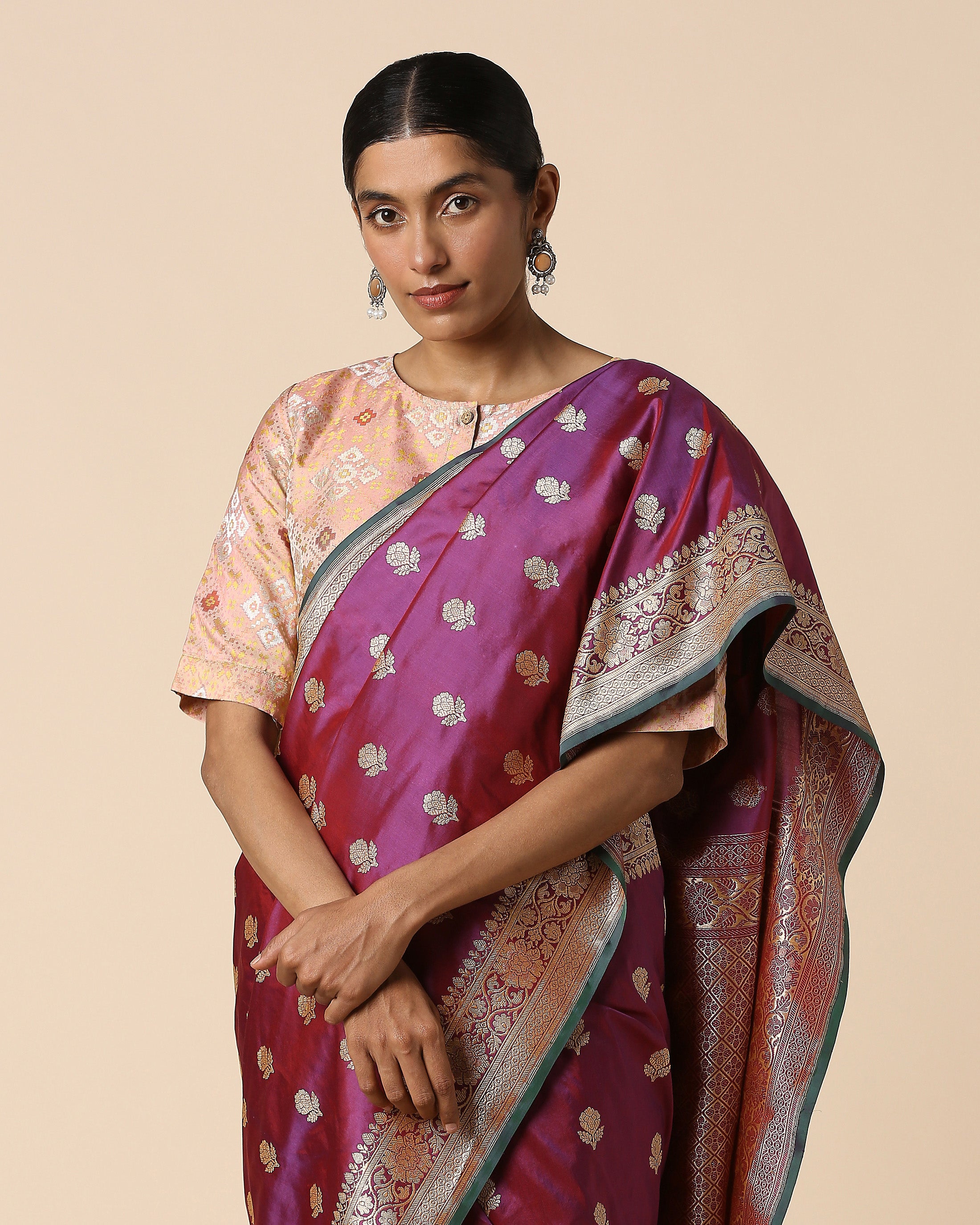 Aniki Banarasi Kadwa Silk Saree