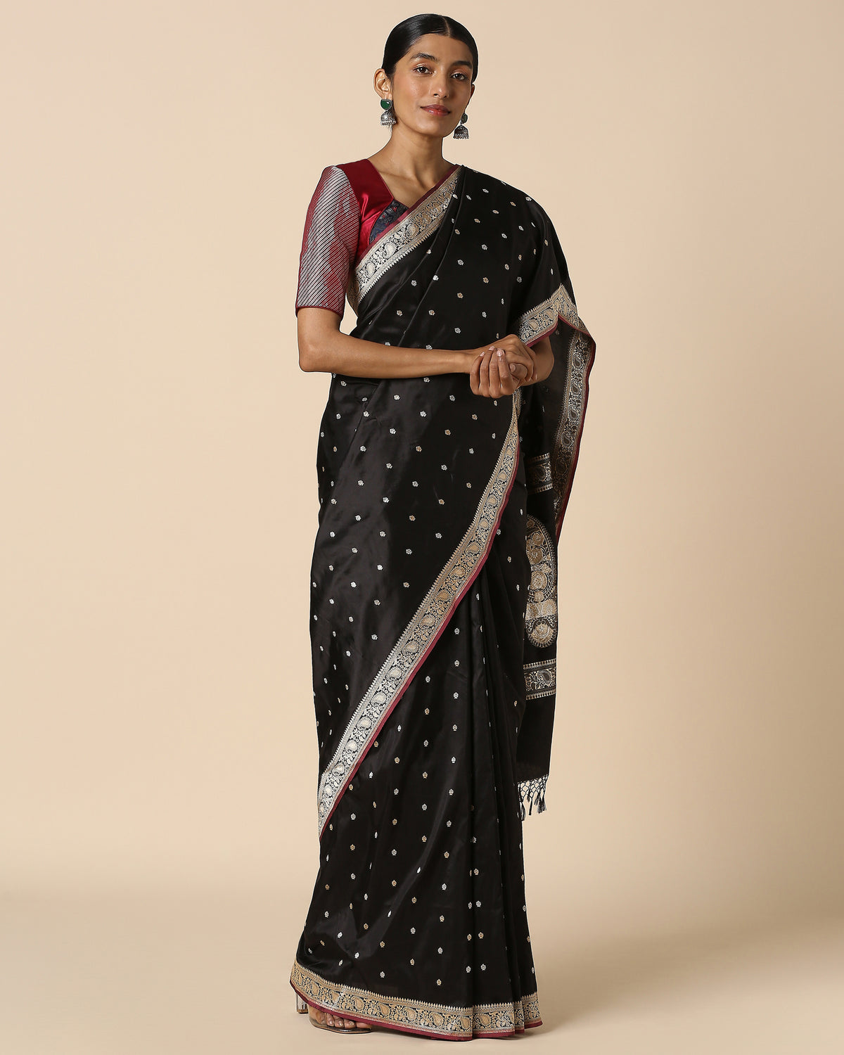 Brishti Banarasi Kadwa Silk Saree