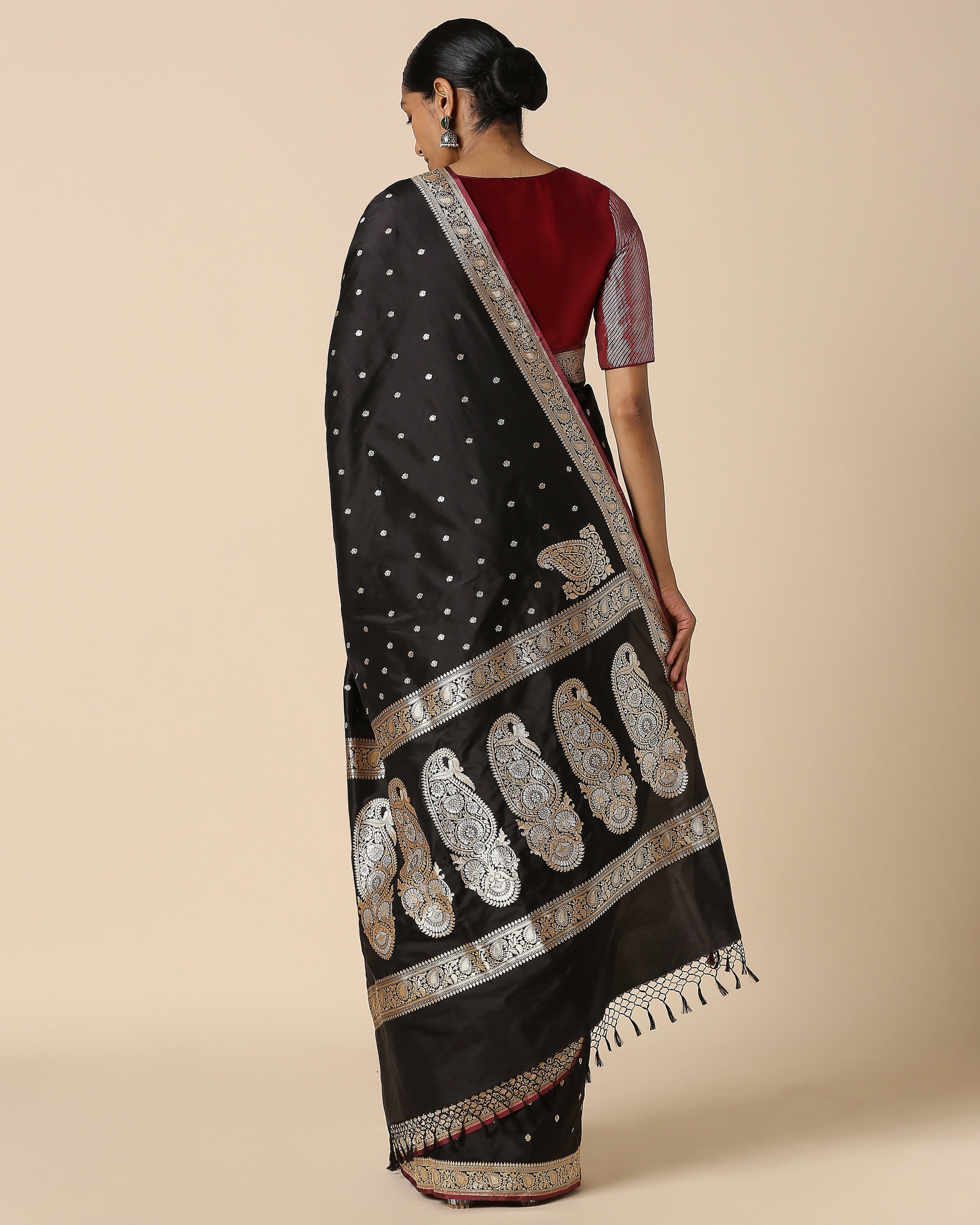 Brishti Banarasi Kadwa Silk Saree
