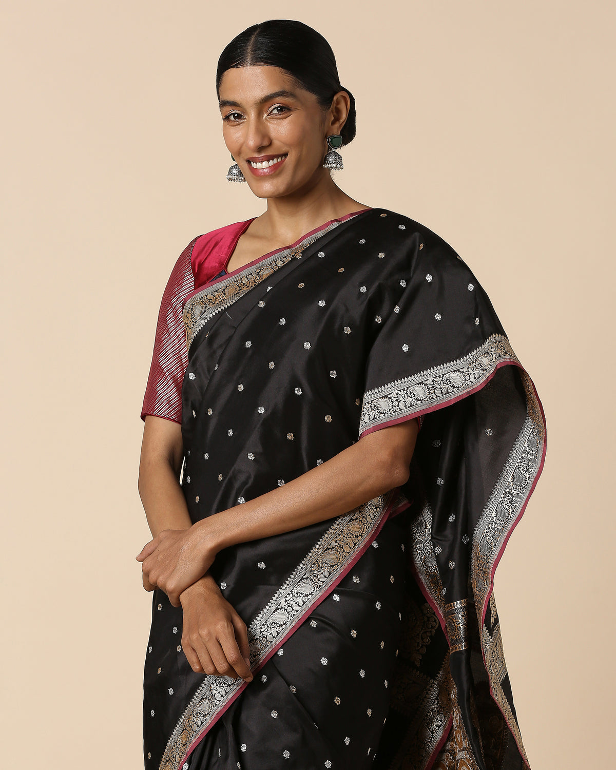 Brishti Banarasi Kadwa Silk Saree