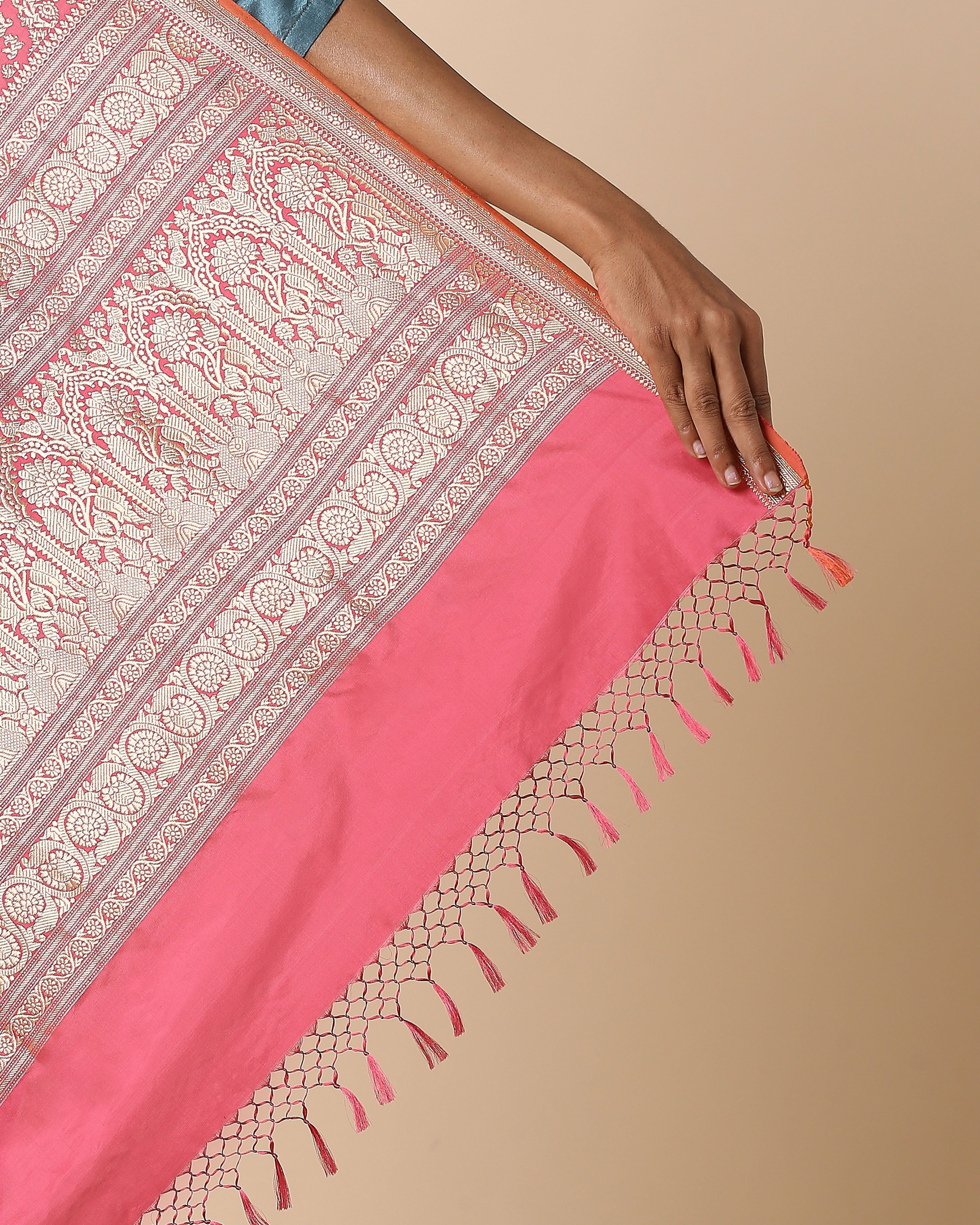Meeri Banarasi Kadwa Silk Saree