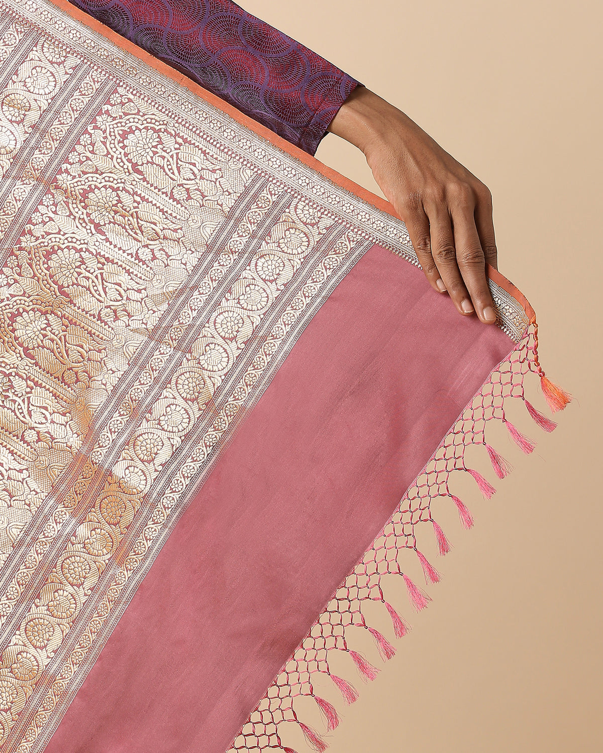 Meeri Banarasi Kadwa Silk Saree