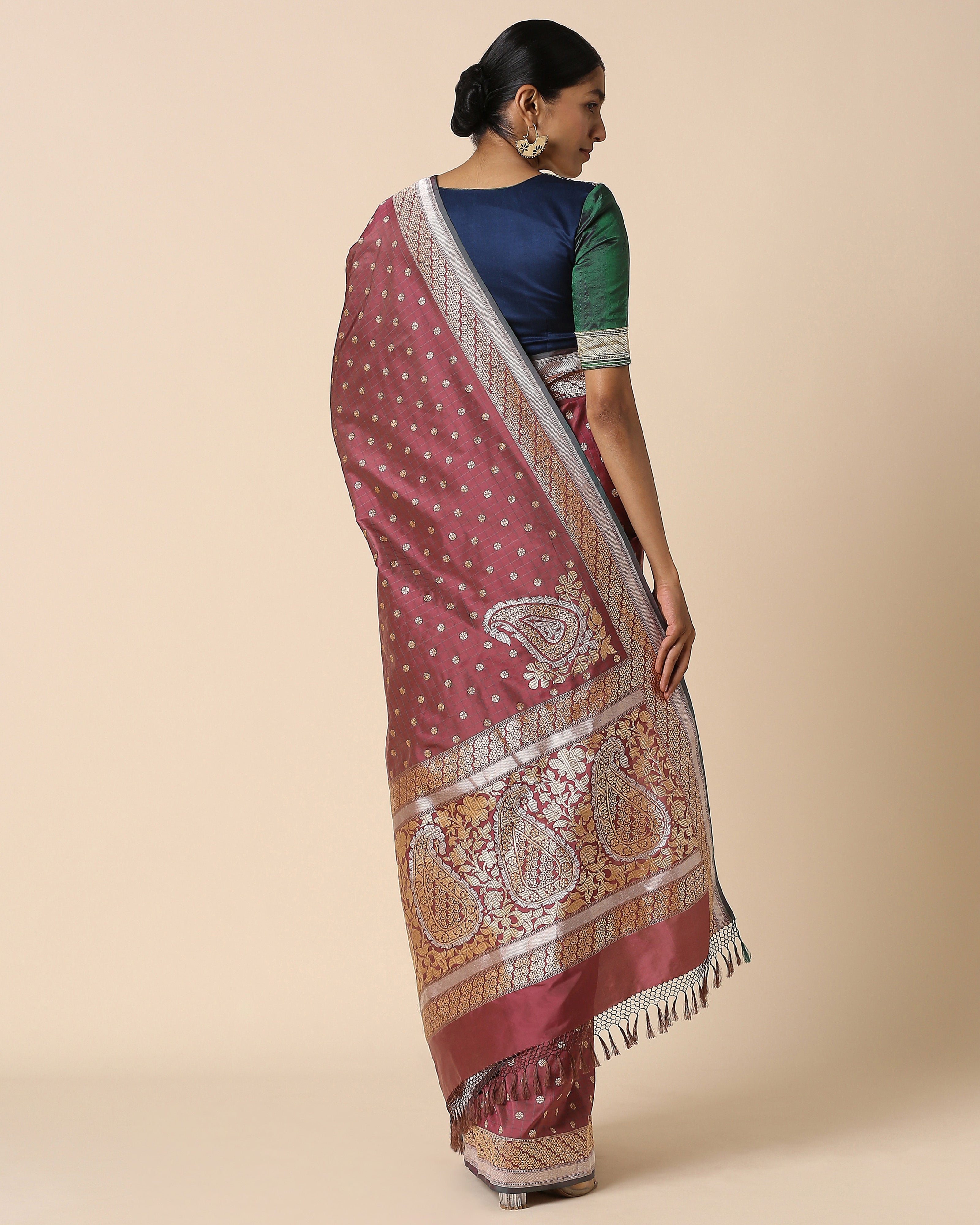 Saulika Banarasi Kadwa Silk Saree