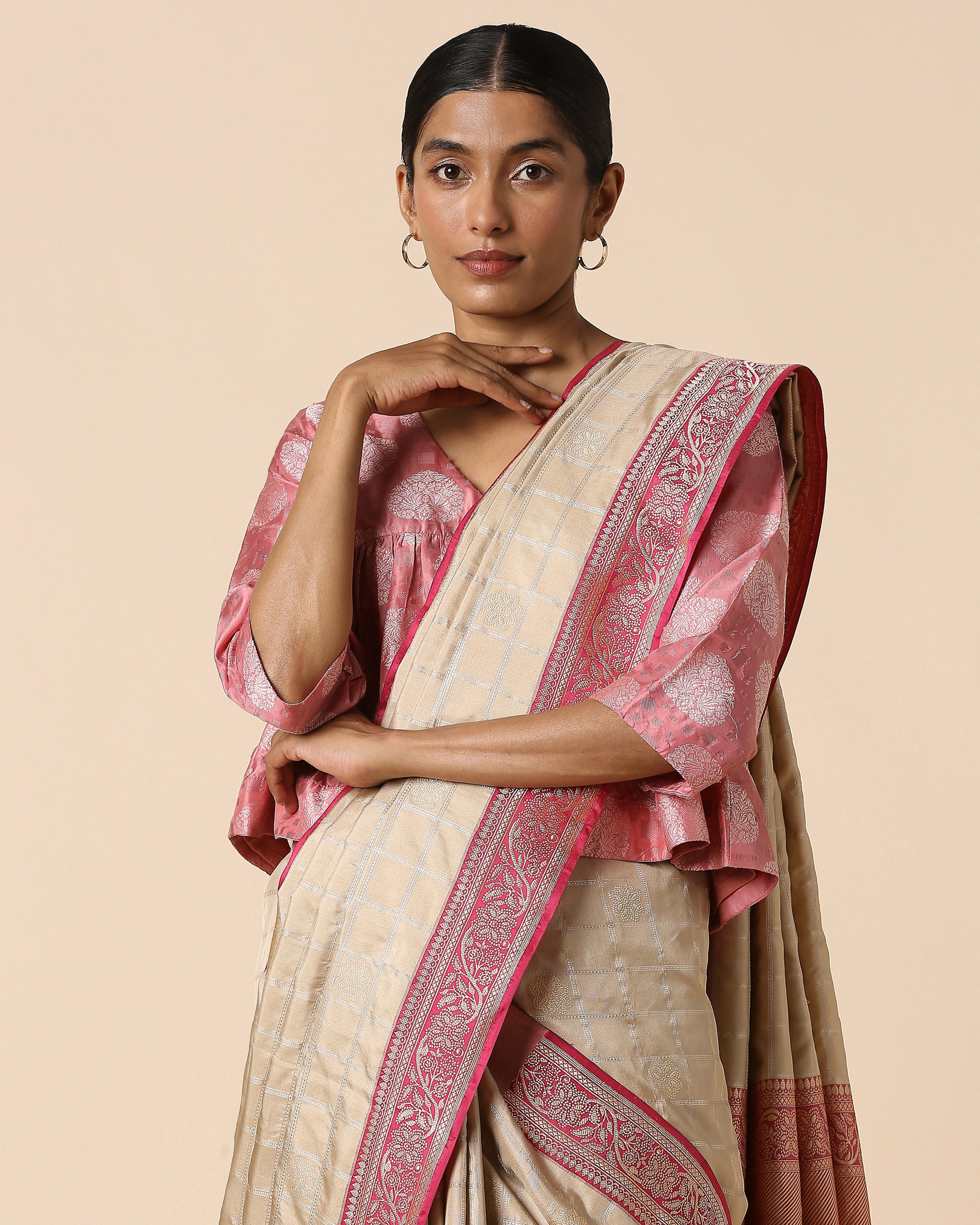 Parusa Banarasi Kadwa Silk Saree