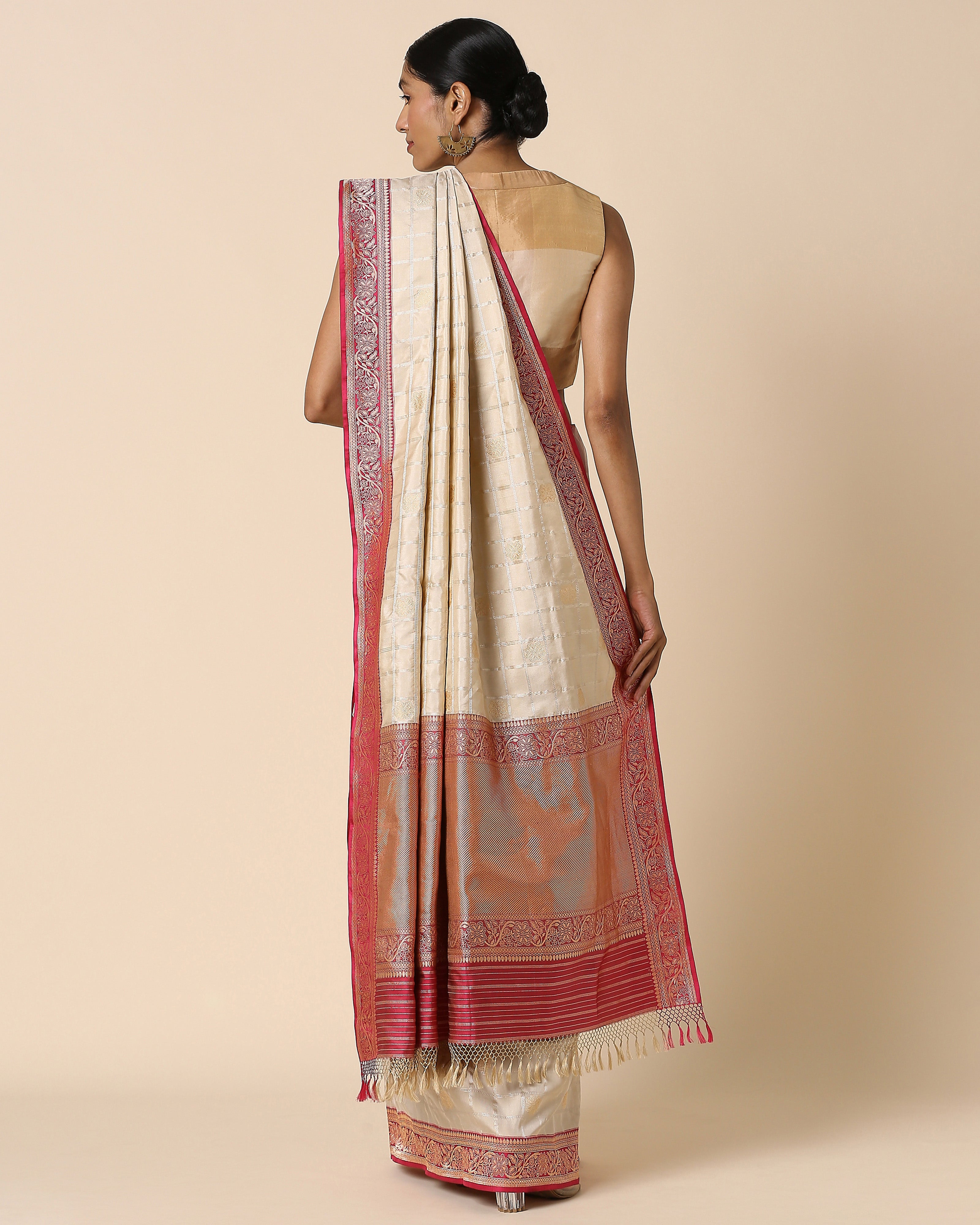 Parusa Banarasi Kadwa Silk Saree