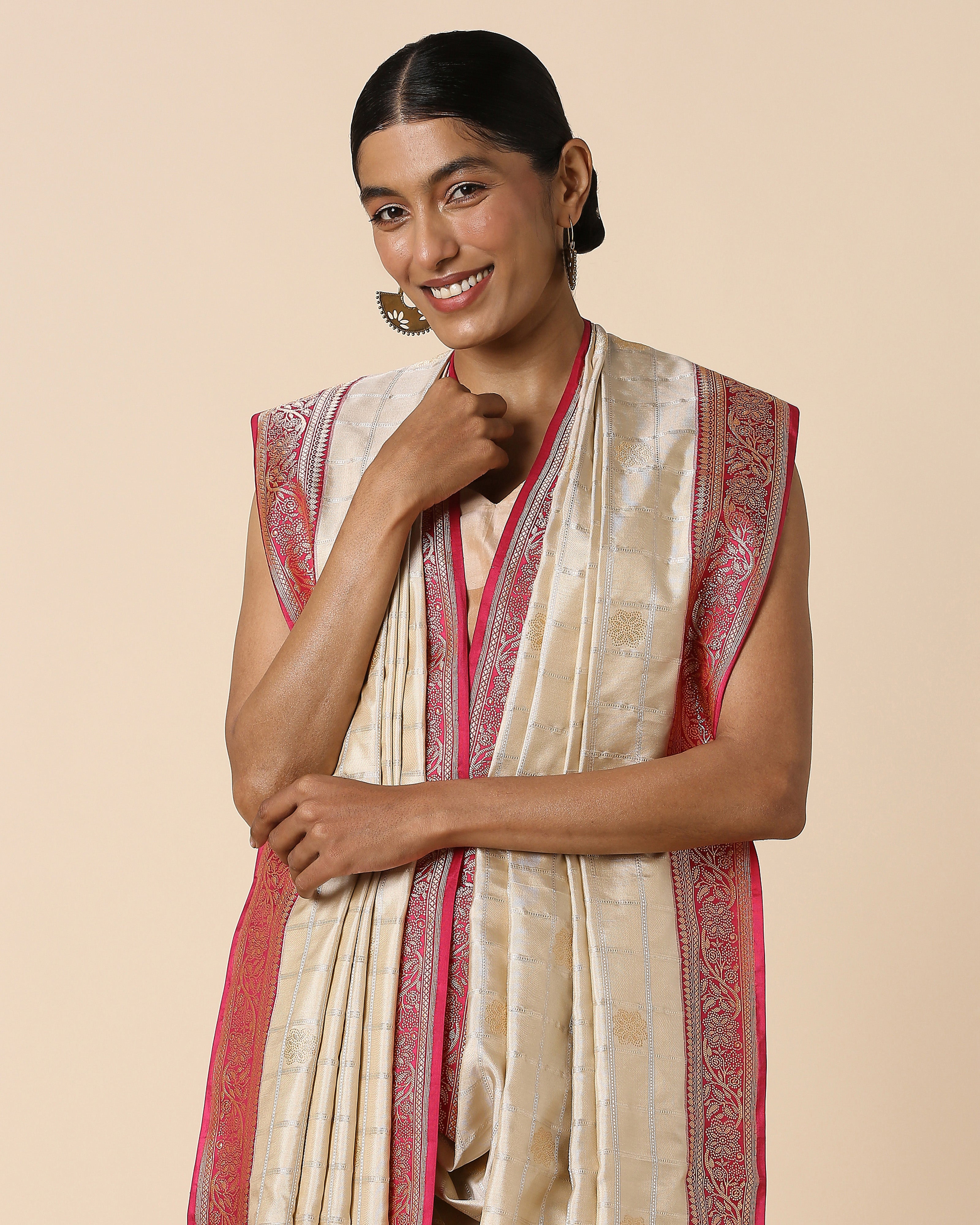 Parusa Banarasi Kadwa Silk Saree