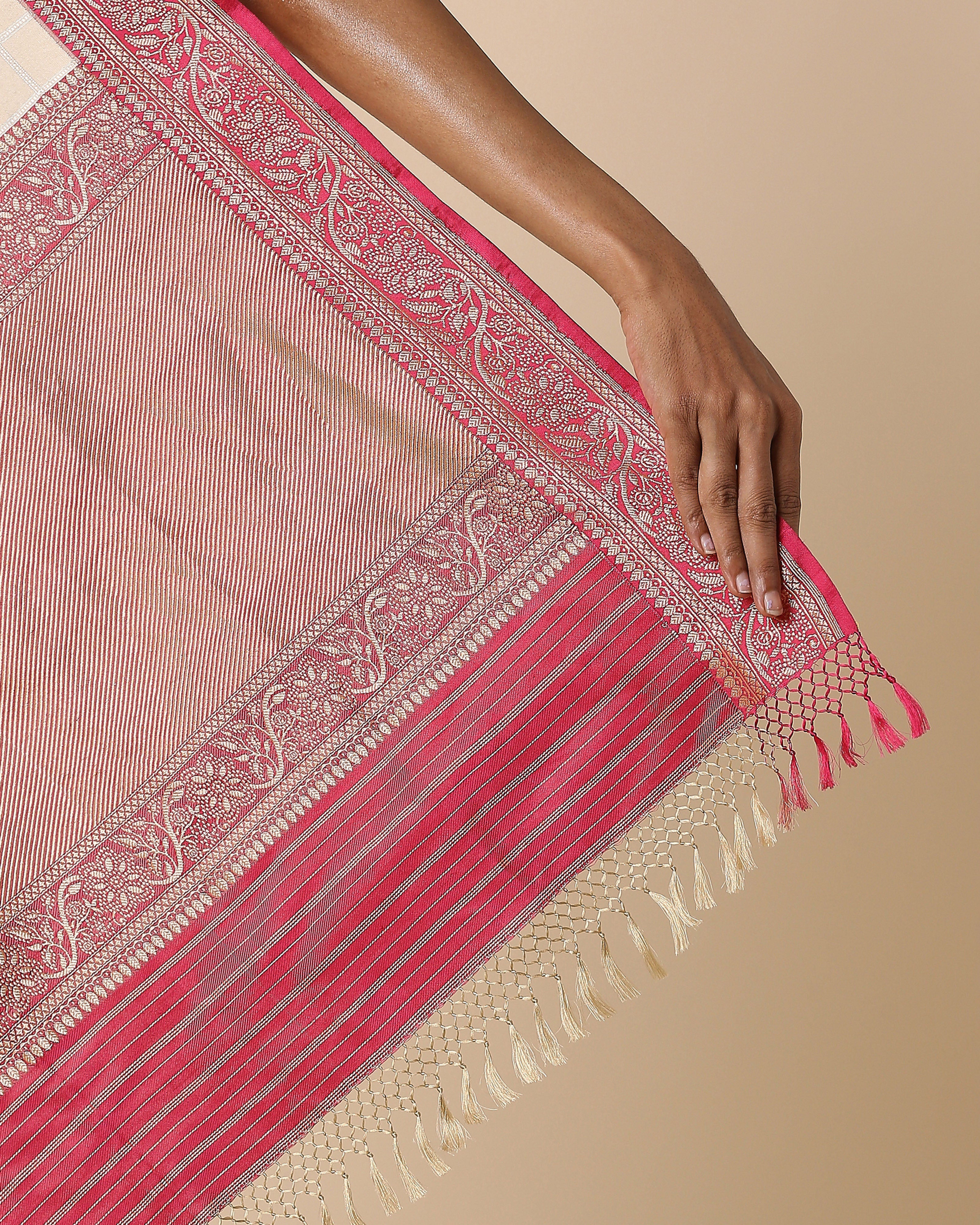 Parusa Banarasi Kadwa Silk Saree