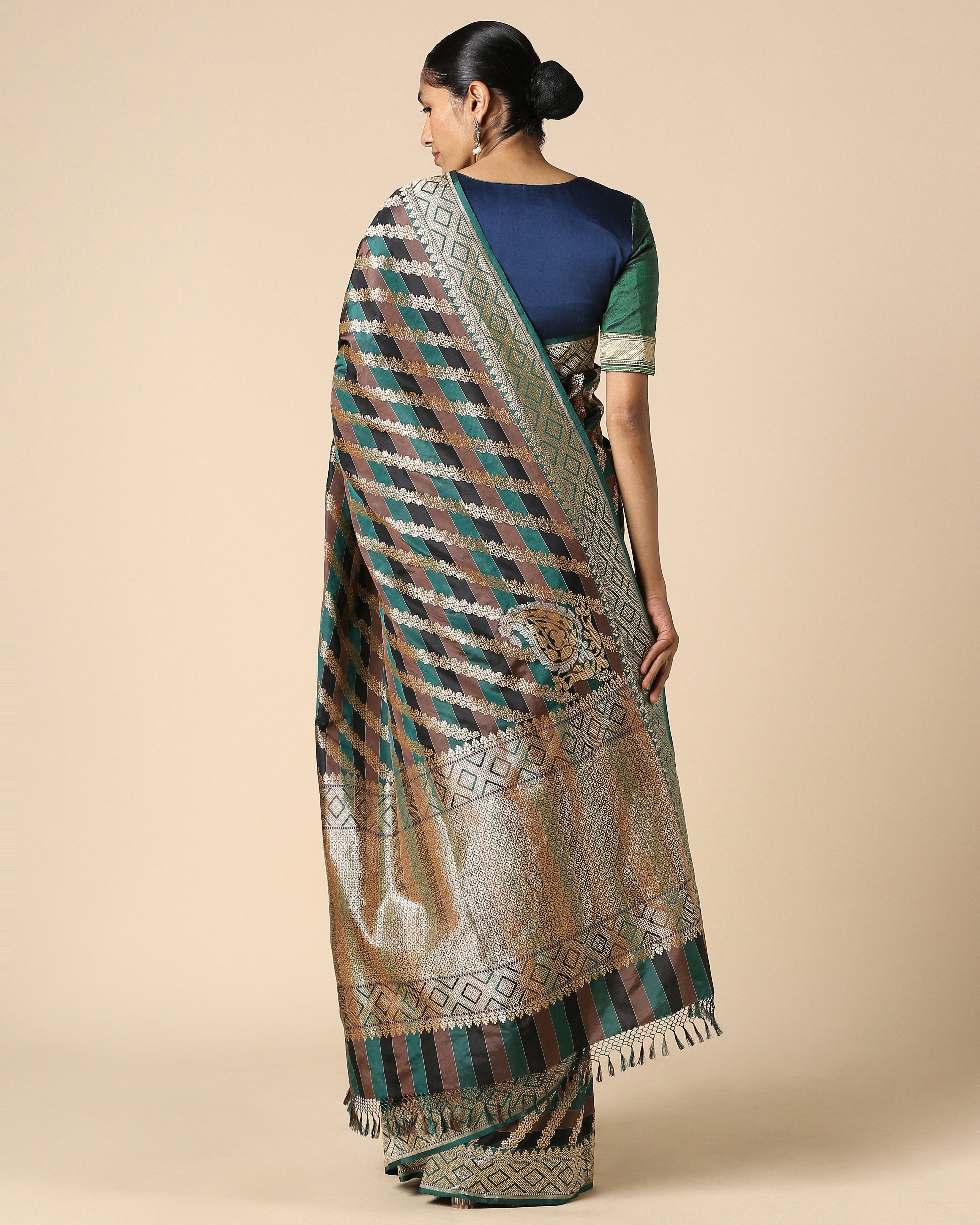 Samina Banarasi Kadwa Silk Saree
