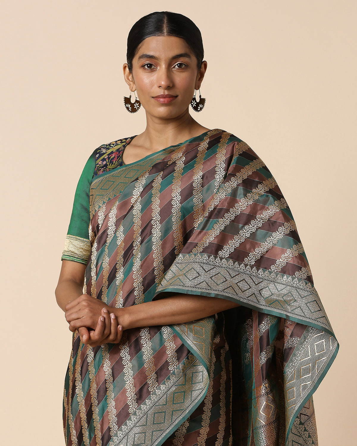 Samina Banarasi Kadwa Silk Saree