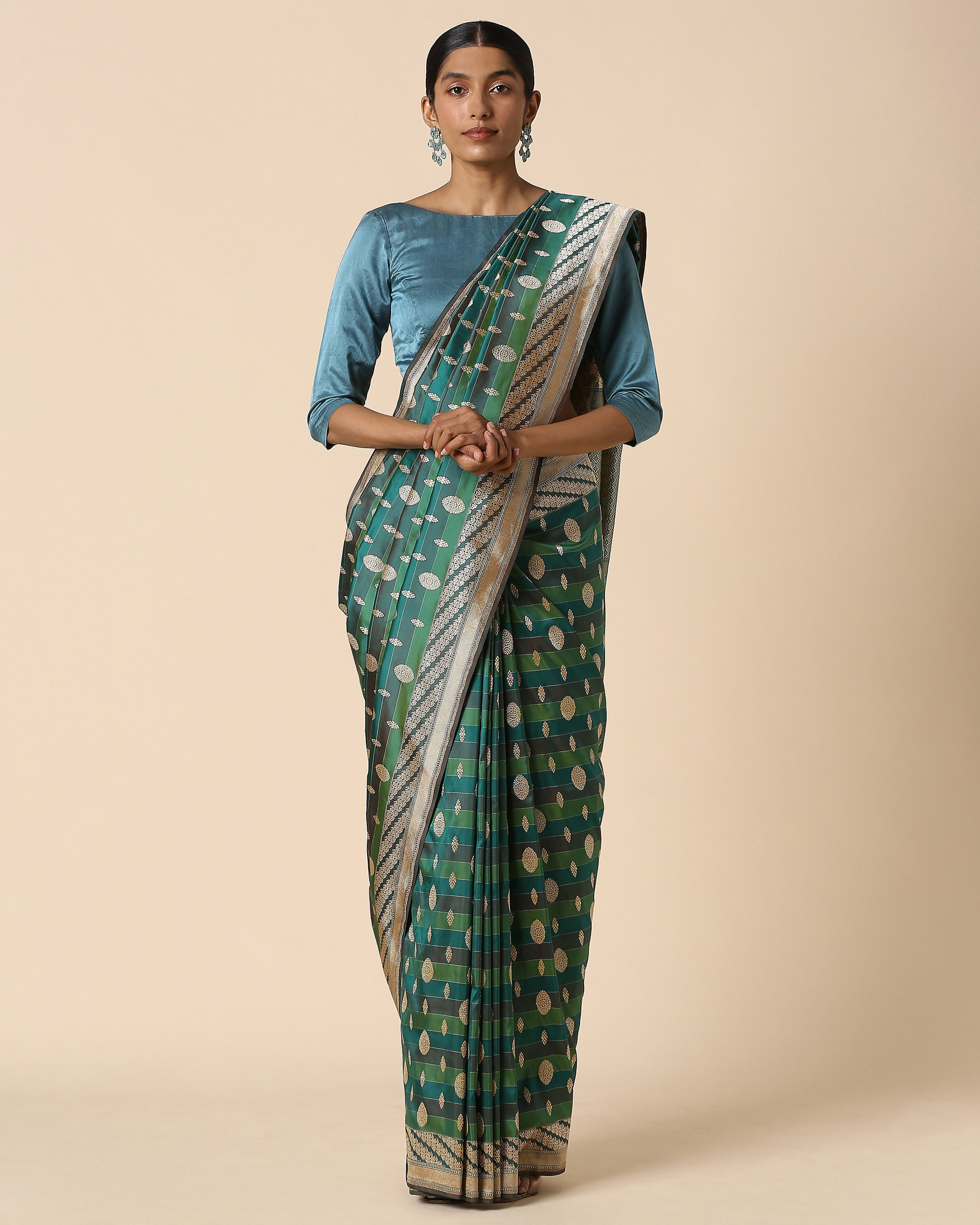 Bakhu Banarasi Kadwa Silk Saree