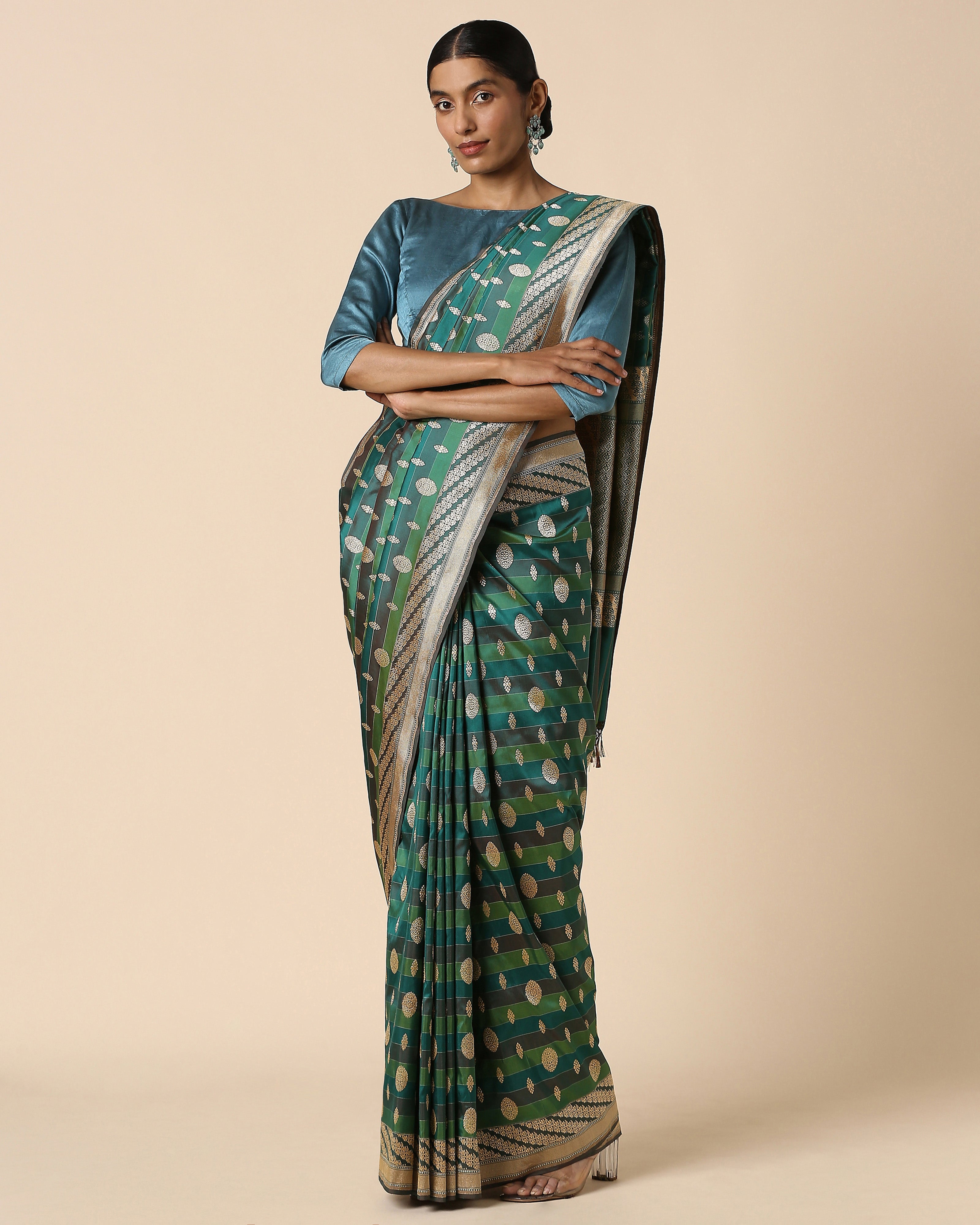 Bakhu Banarasi Kadwa Silk Saree