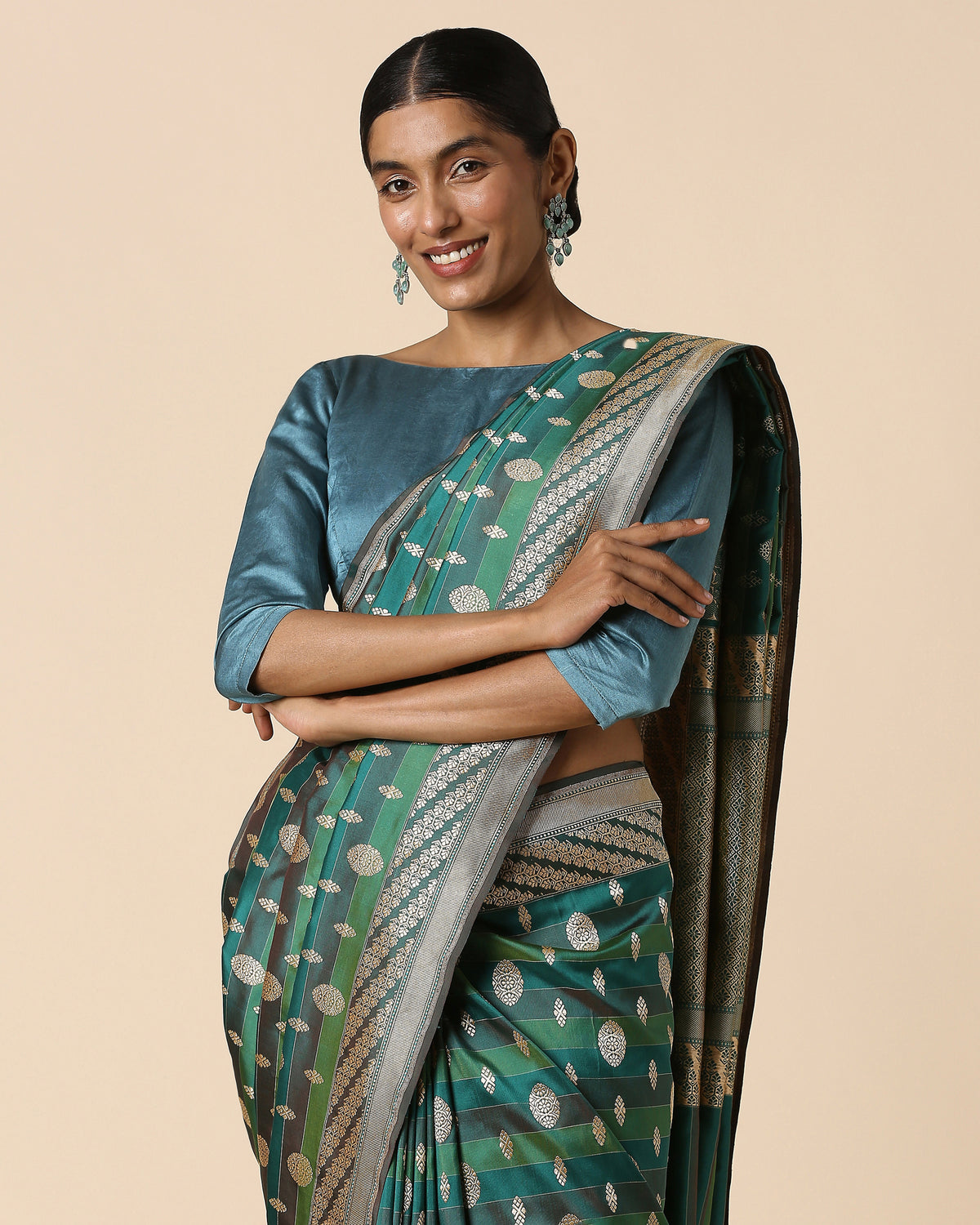 Bakhu Banarasi Kadwa Silk Saree