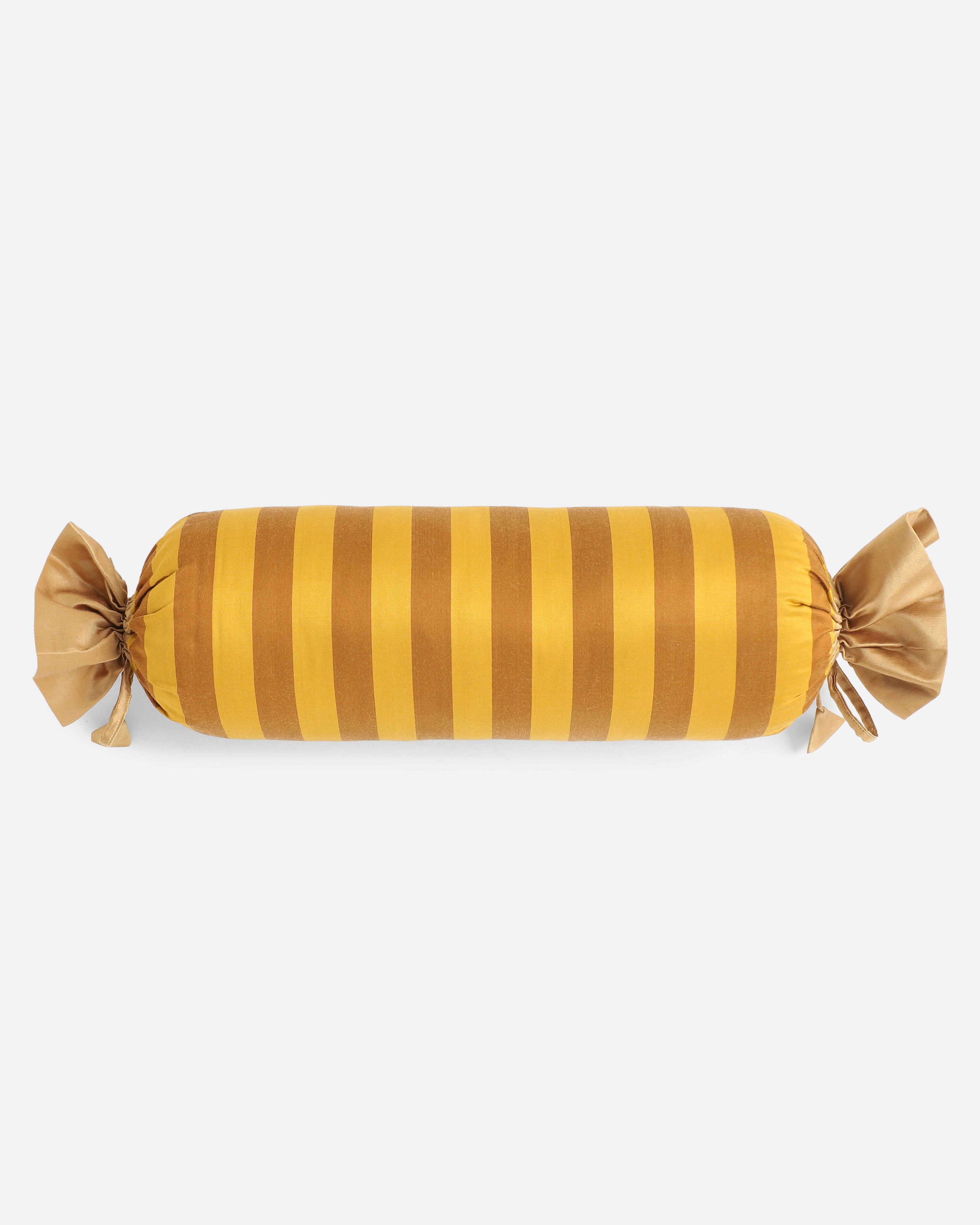 Raaya Banarasi Satin Silk Cotton Bolster Cover