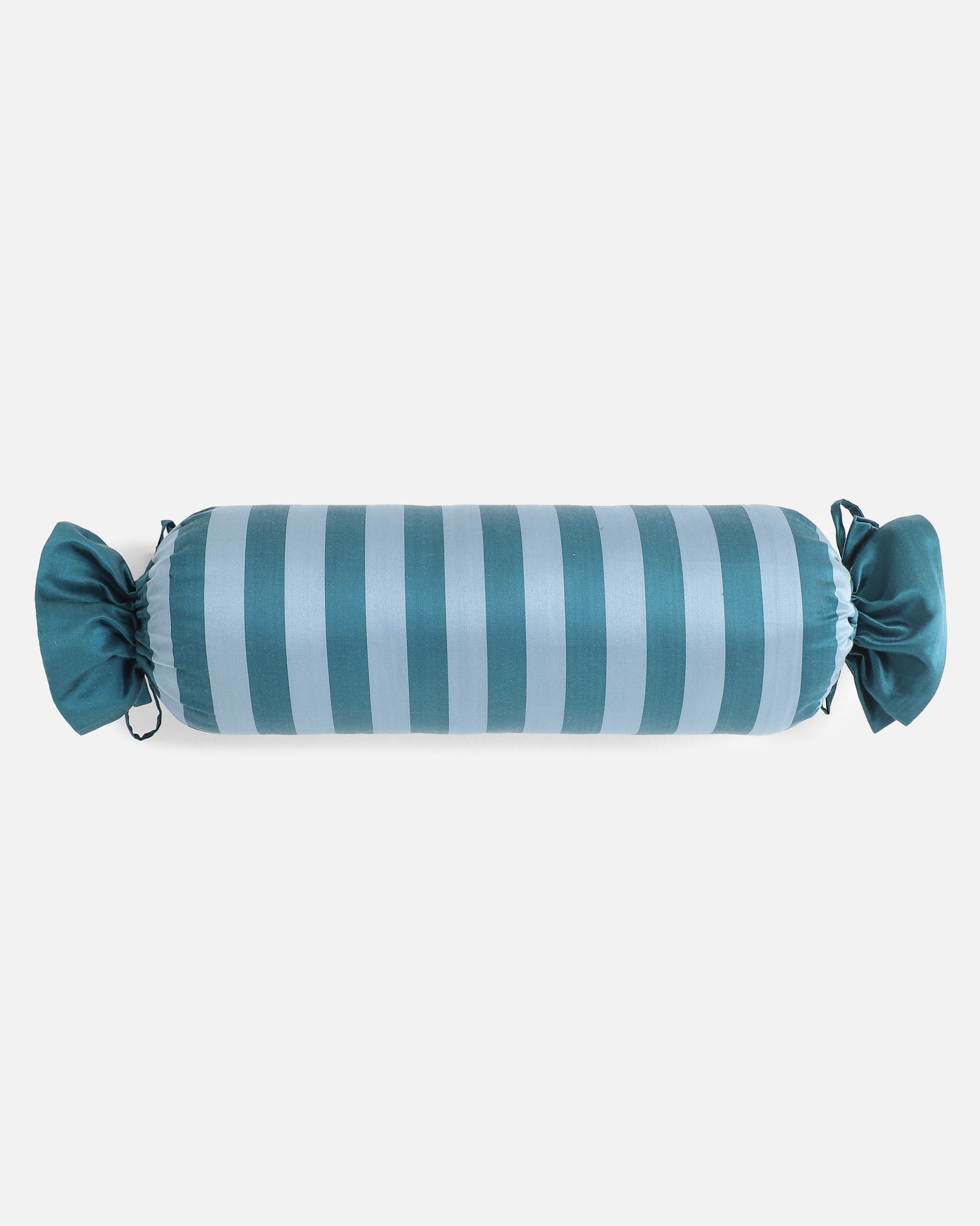 Raaya Banarasi Satin Silk Cotton Bolster Cover