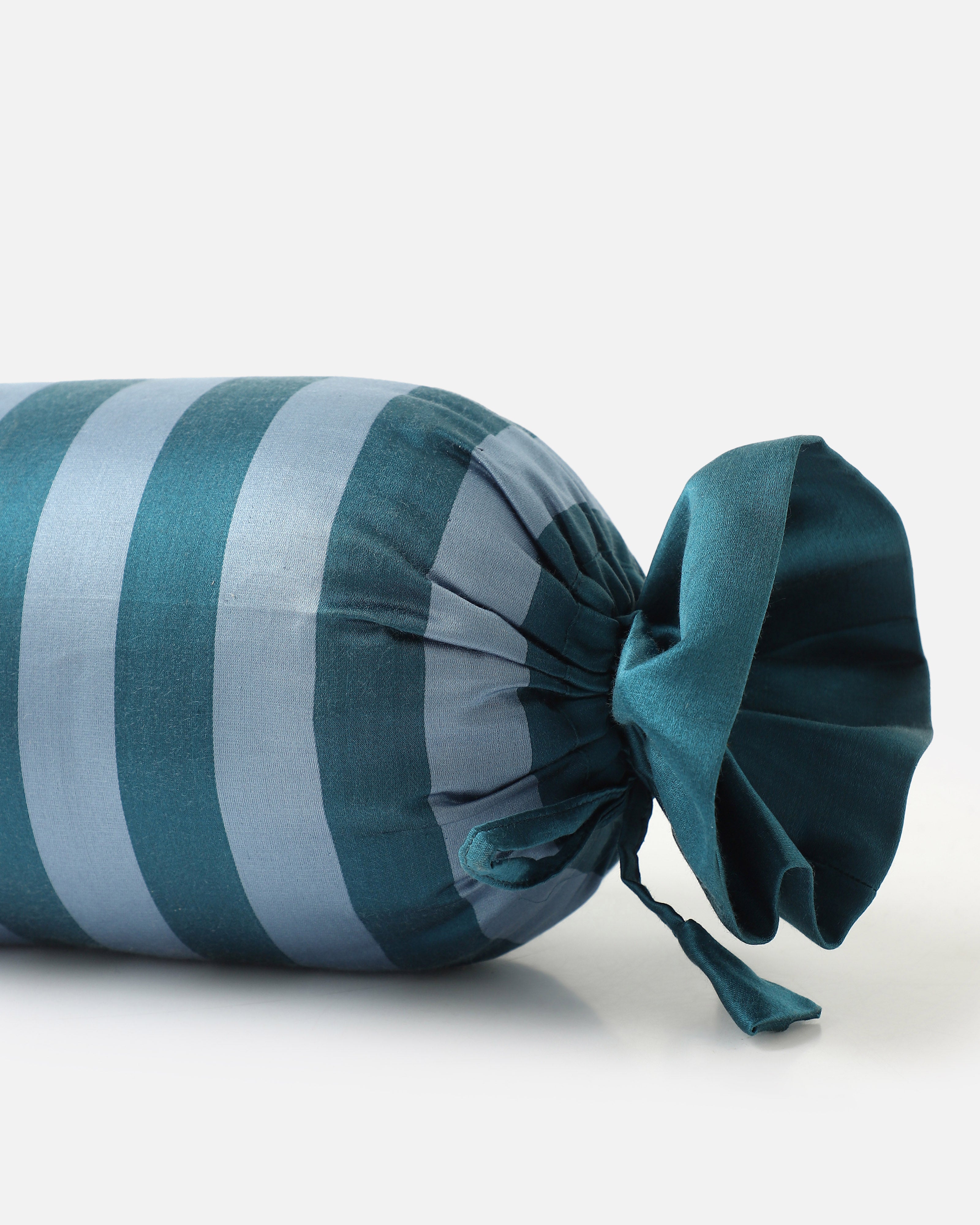 Raaya Banarasi Satin Silk Cotton Bolster Cover