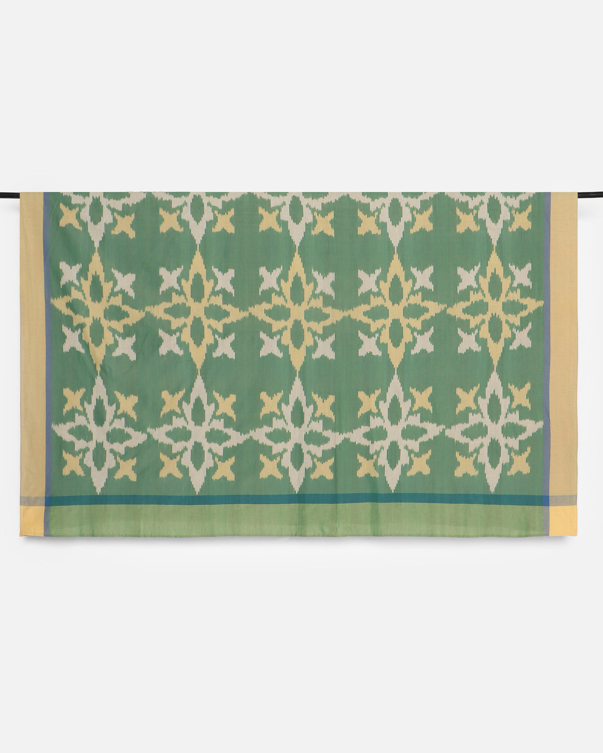 Balea Pochampally Warp Ikat Cotton Bed Cover