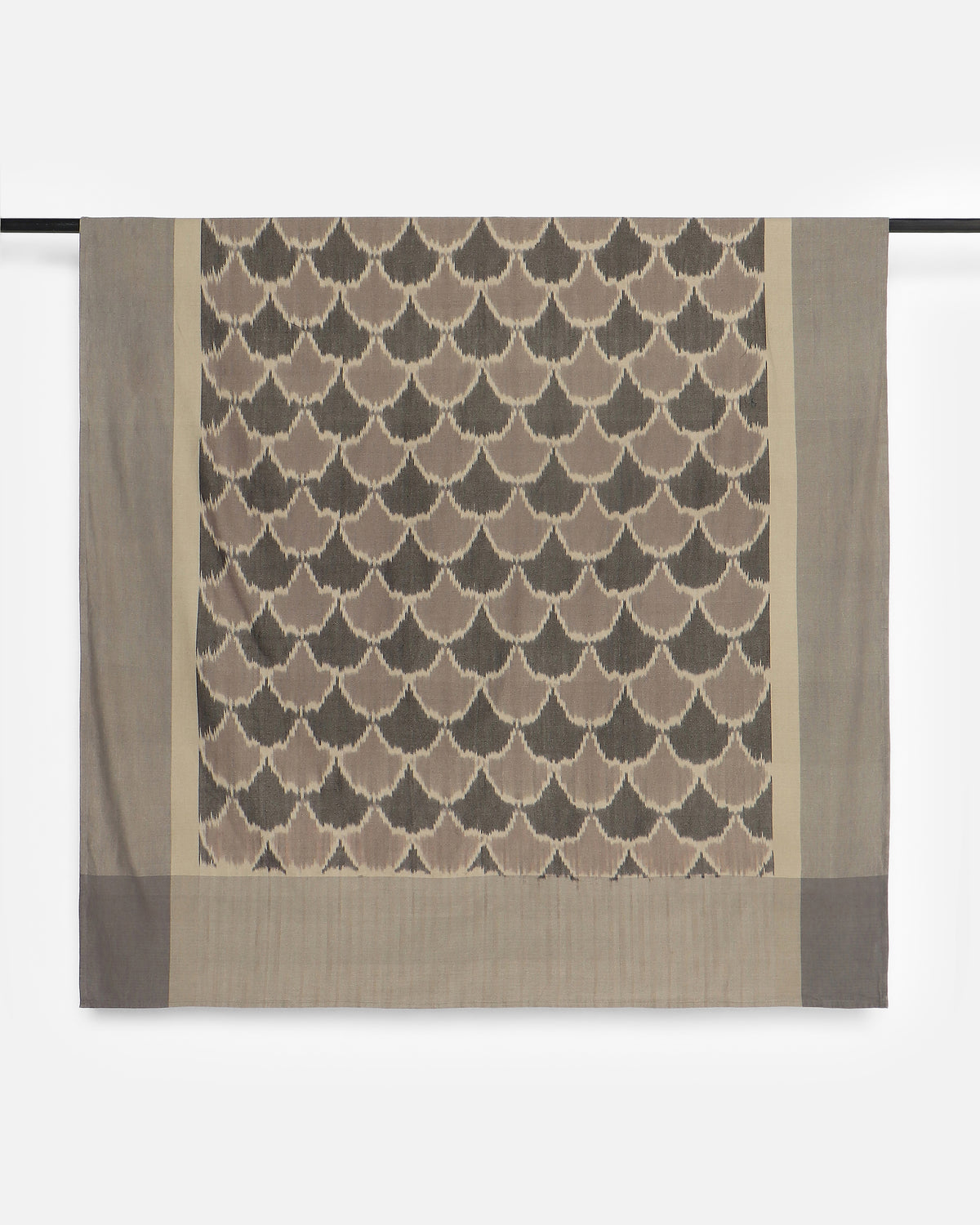 Surf Pochampally Warp Ikat Cotton Bed Cover