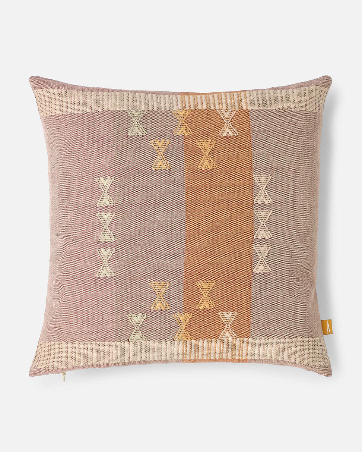 Sannay Bhujodi Extra Weft Cotton Cushion Cover