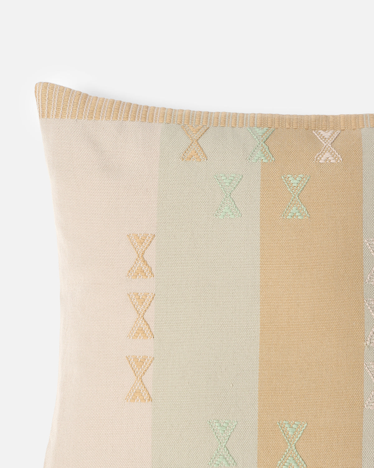 Sannay Bhujodi Extra Weft Cotton Cushion Cover