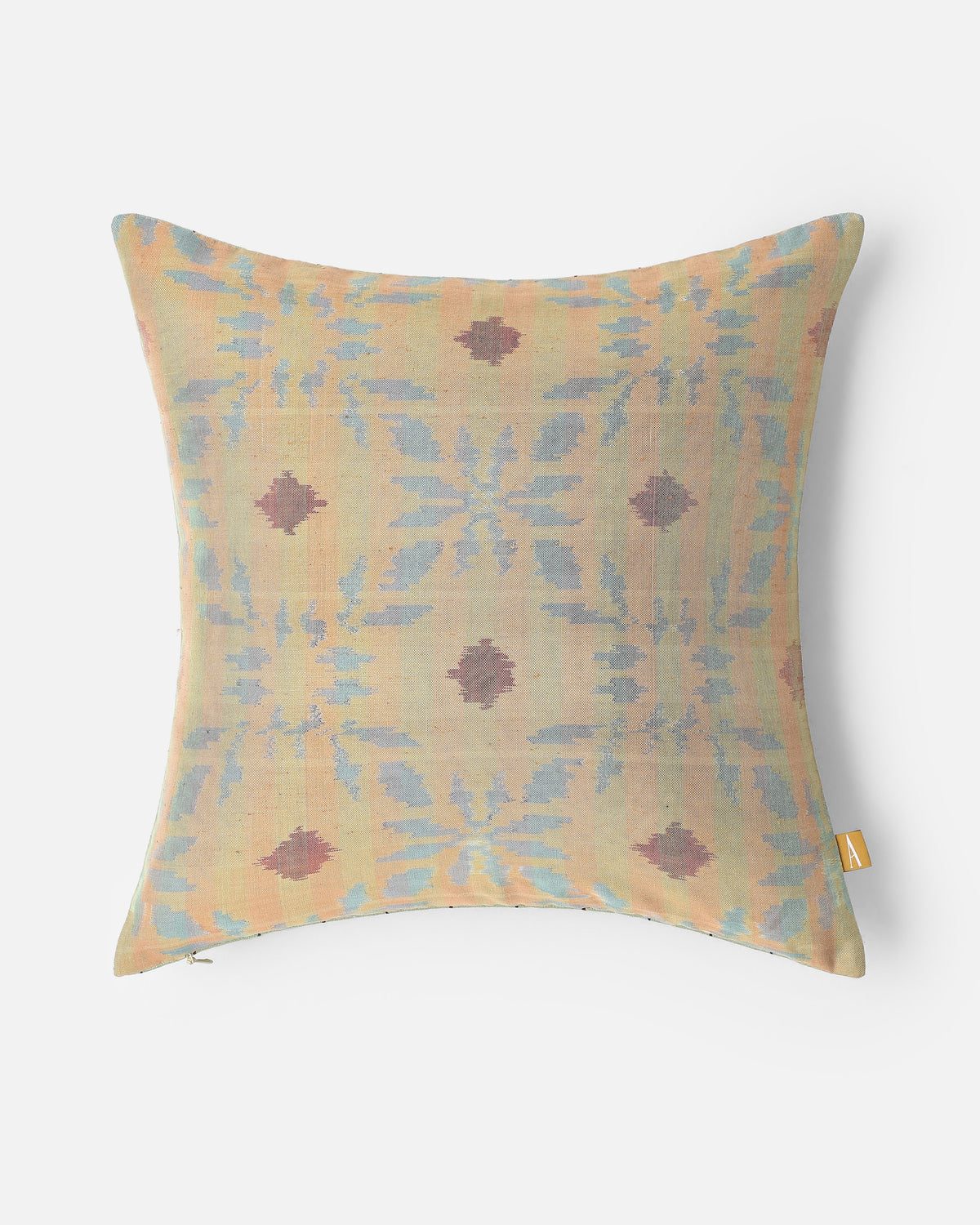 Rodrego Pochampally Weft Ikat Cotton Silk Cushion Cover