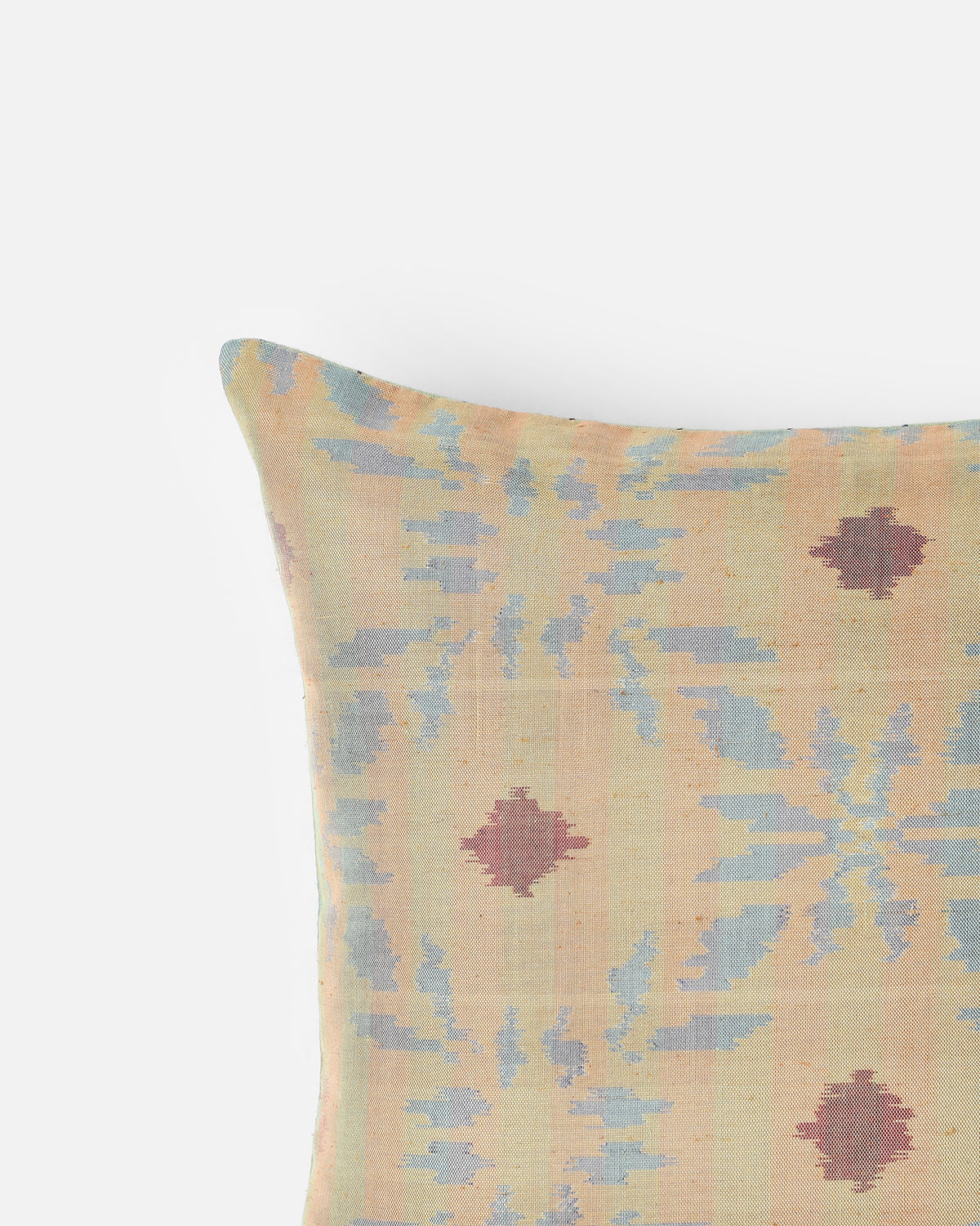 Rodrego Pochampally Weft Ikat Cotton Silk Cushion Cover