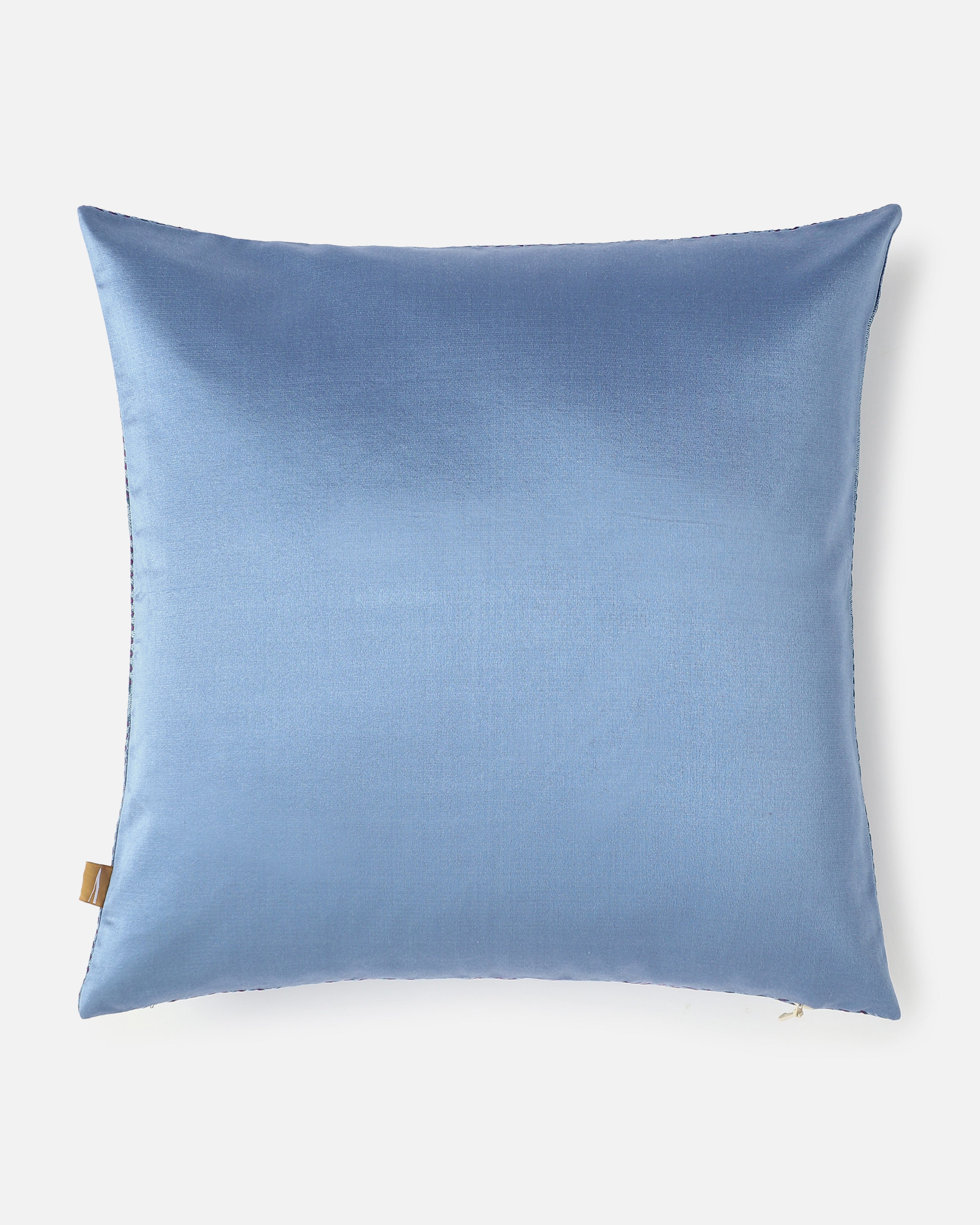 Feuille Banarasi Tanchoi Silk Cushion Cover
