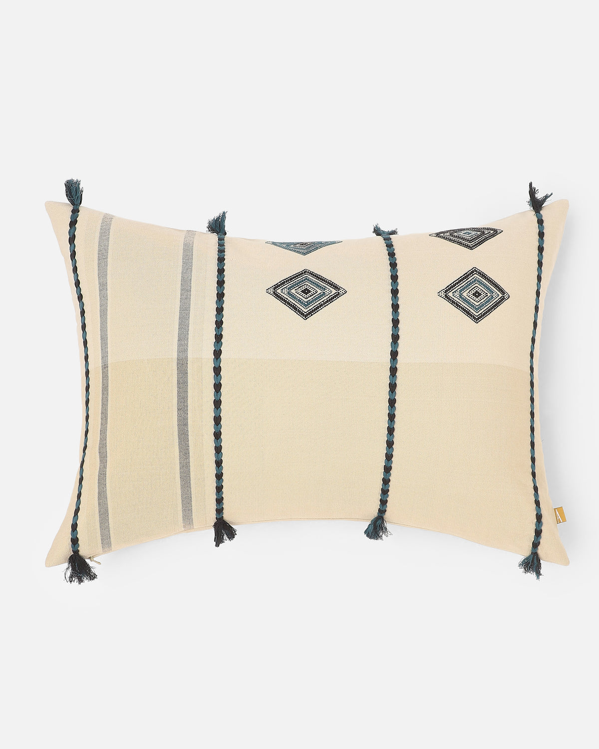 Miru Bhujodi Extra Weft Cotton Cushion Cover