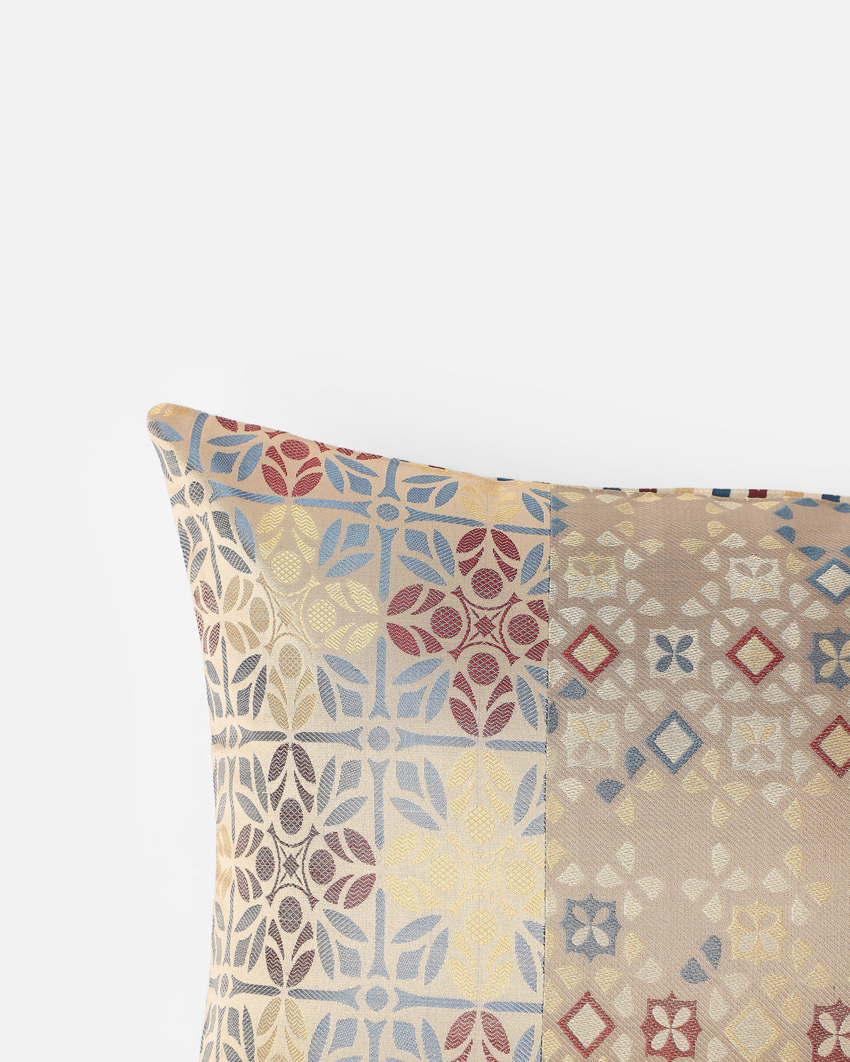 Alvaro Banarasi Tanchoi Silk Cotton Cushion Cover