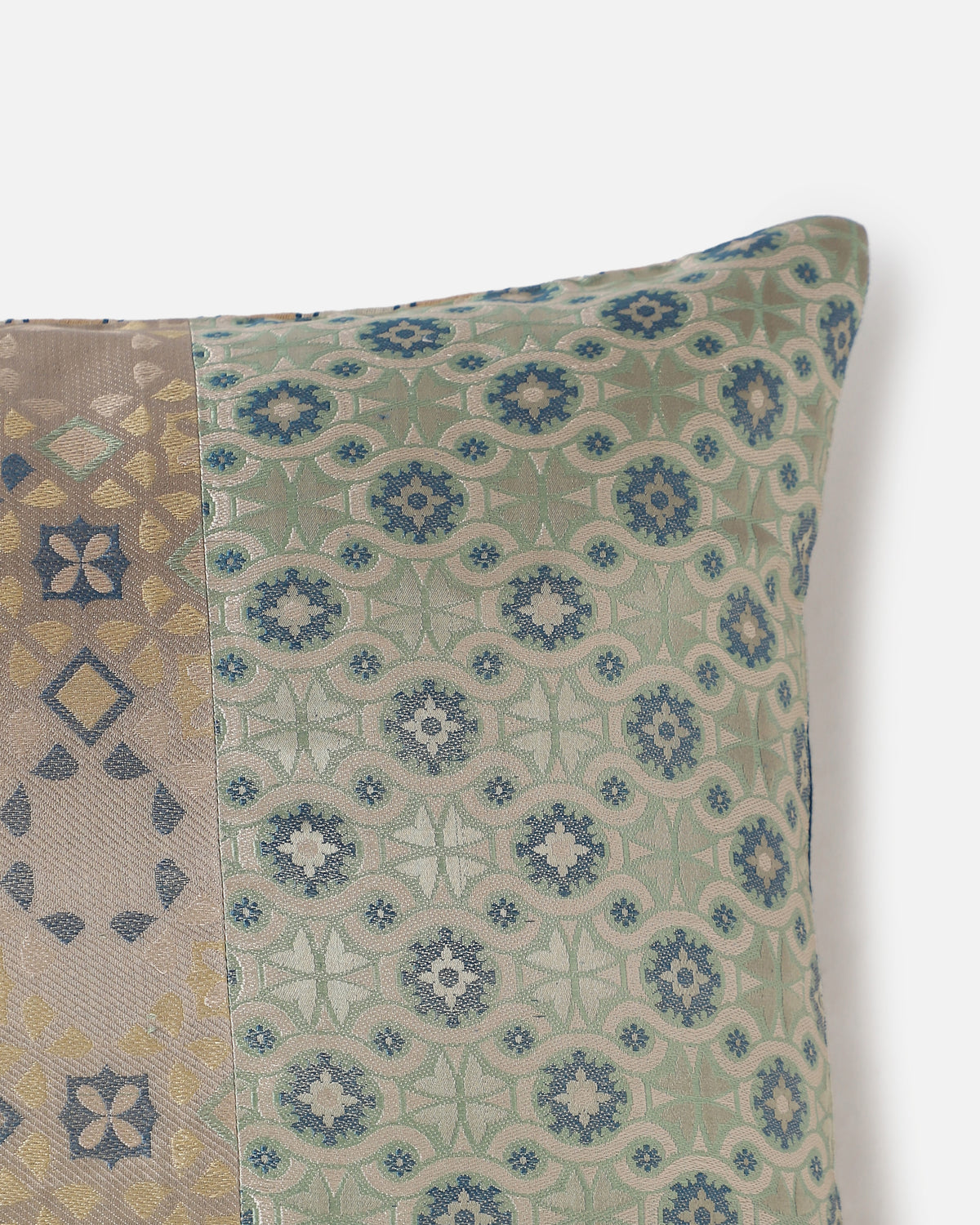 Alvaro Banarasi Tanchoi Silk Cushion Cover