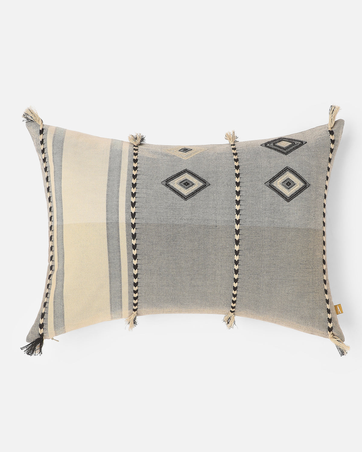 Miru Bhujodi Extra Weft Cotton Cushion Cover