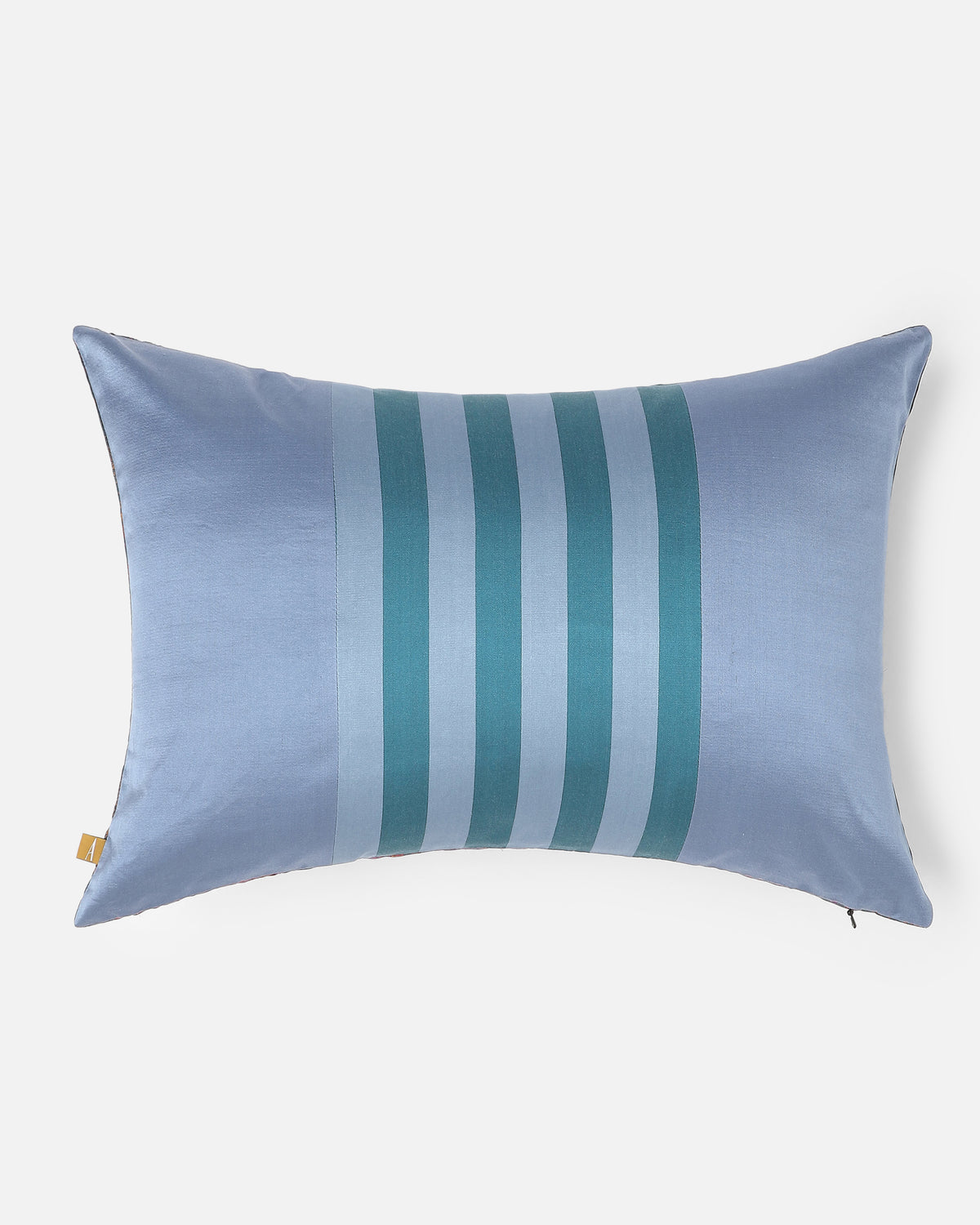 Crane Banarasi Tanchoi Silk Cotton Cushion Cover