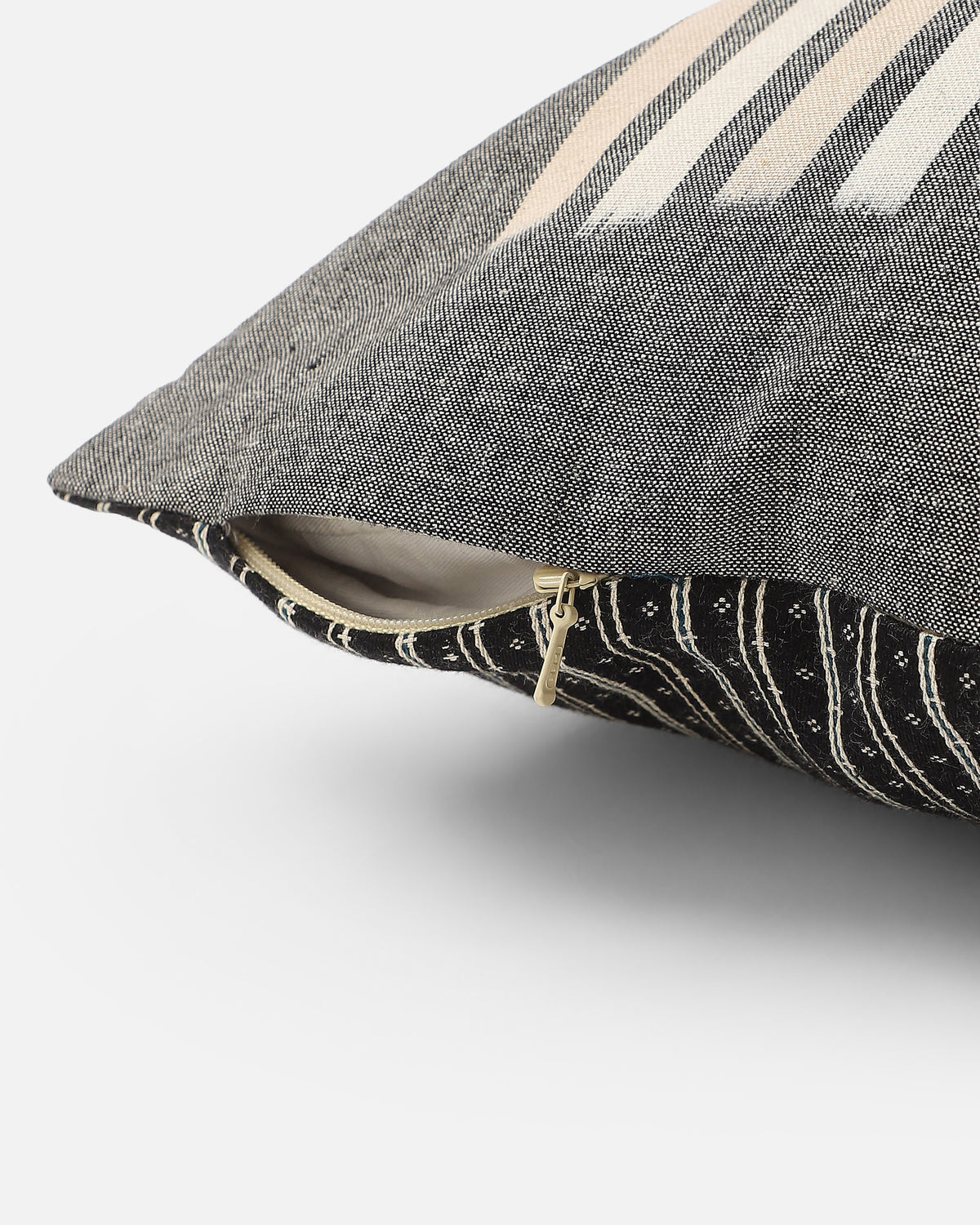 Veedhi Pochampally Warp Ikat Cotton Cushion Cover