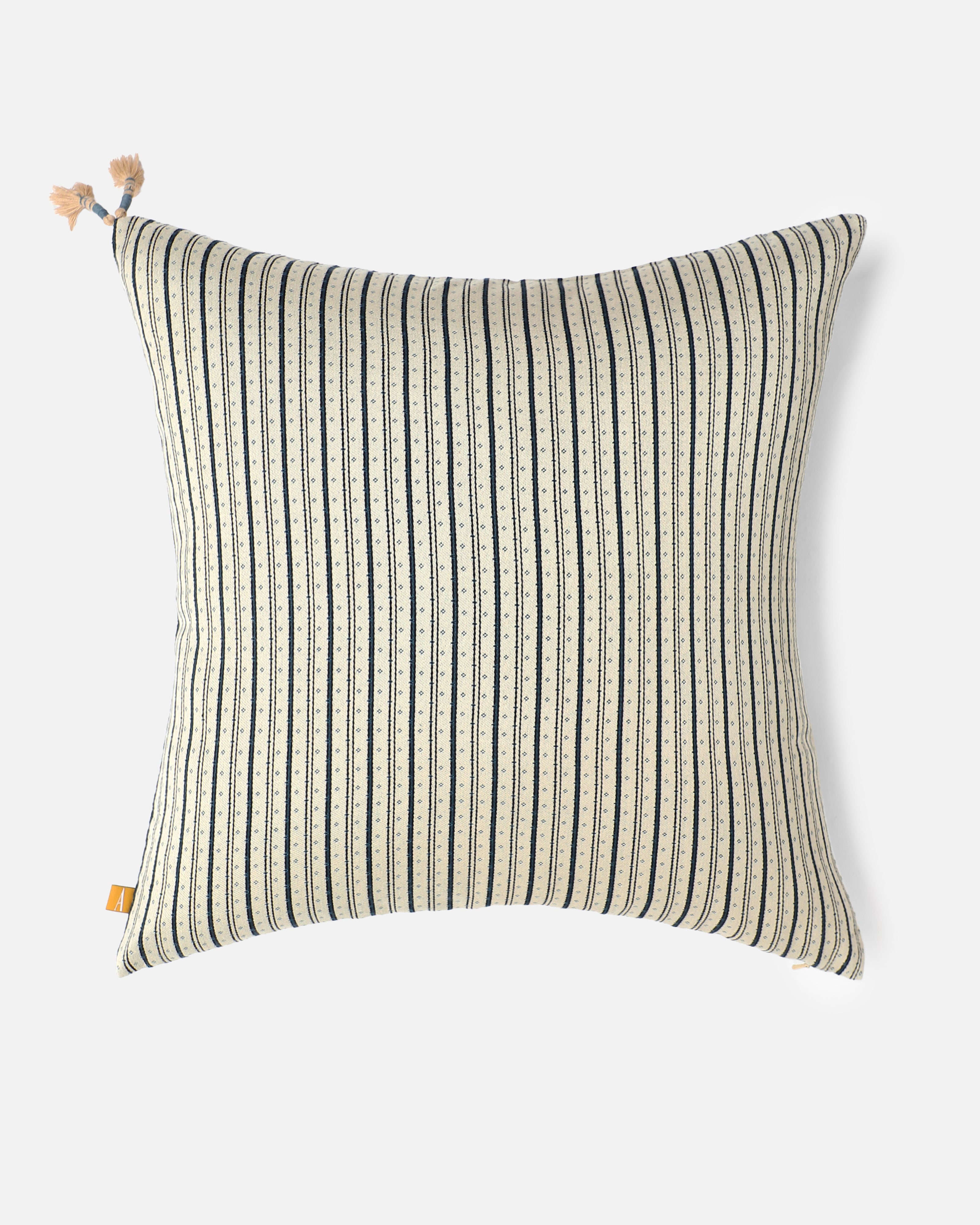 Maaru Pochampally Warp Ikat Cotton Cushion Cover