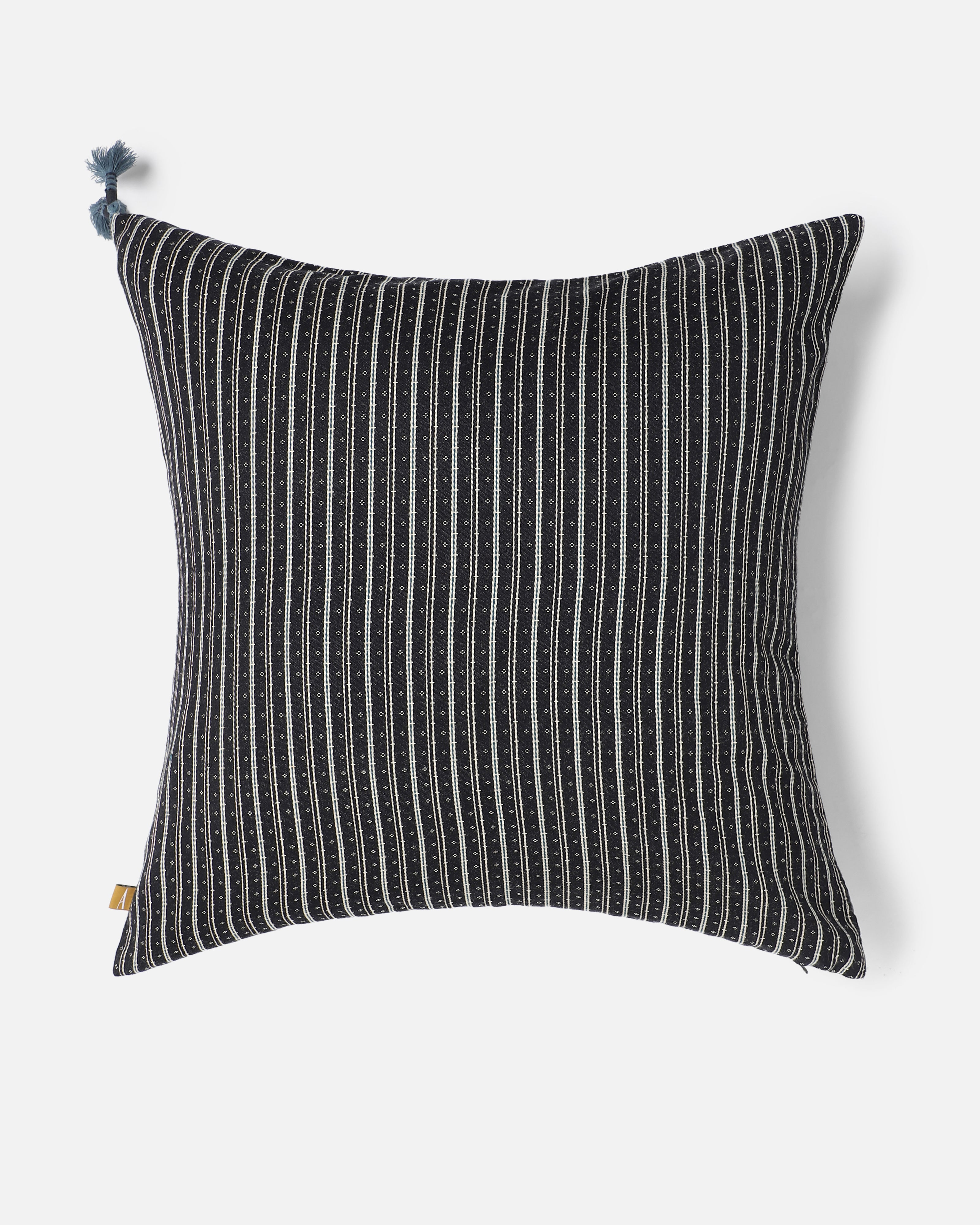 Maaru Pochampally Warp Ikat Cotton Cushion Cover