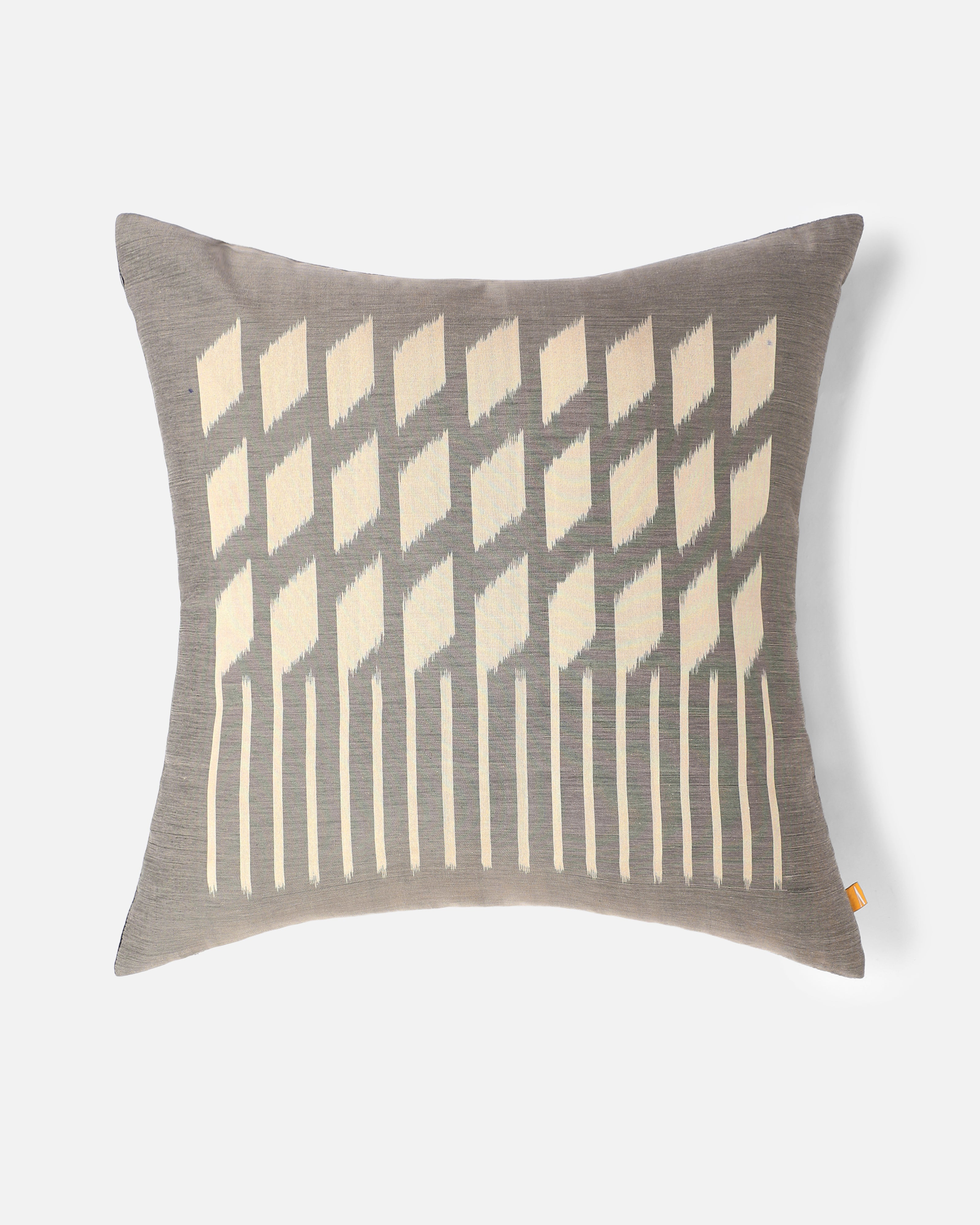 Garesh Pochampally Weft Ikat Cotton Silk Cushion Cover