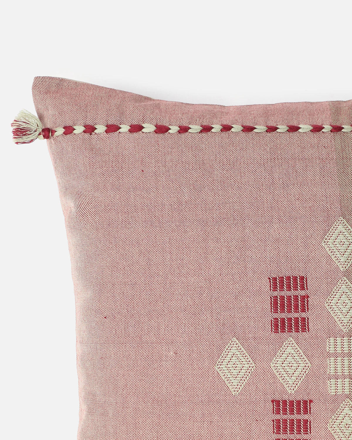 Sano Bhujodi Extra Weft Cotton Cushion Cover