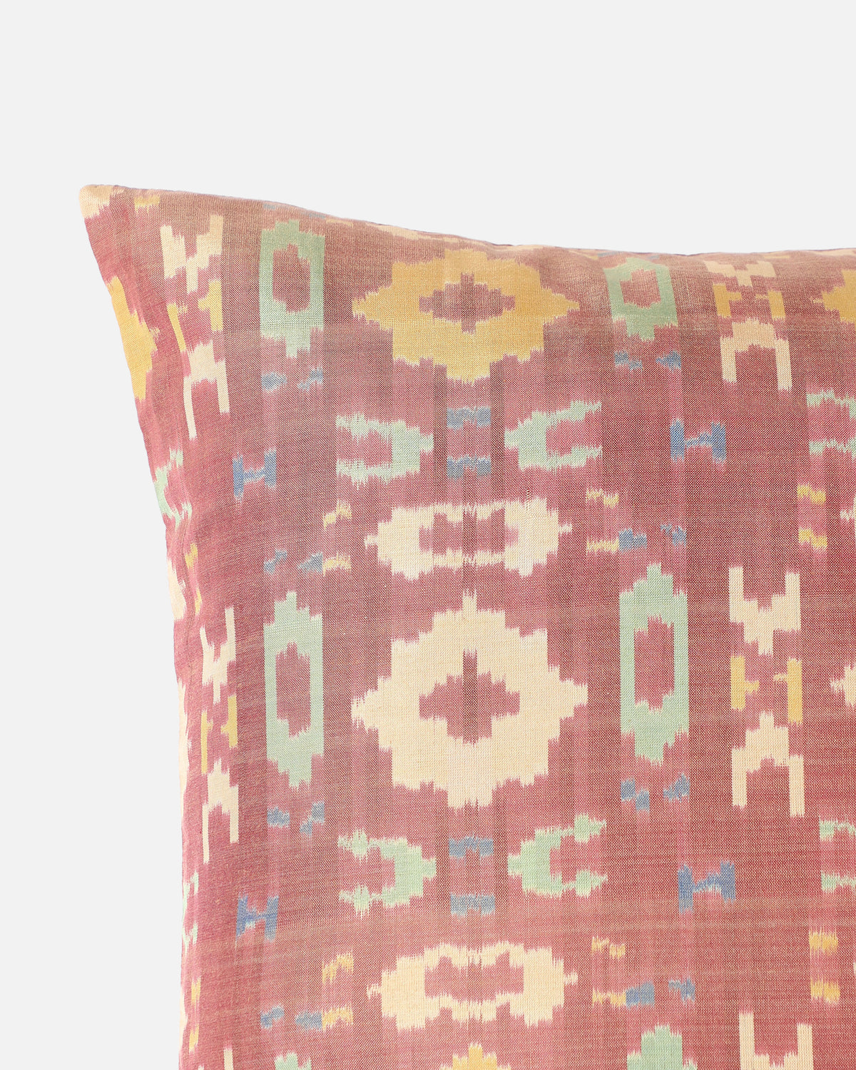 Calli Pochampally Warp Ikat Silk Cotton Cushion Cover
