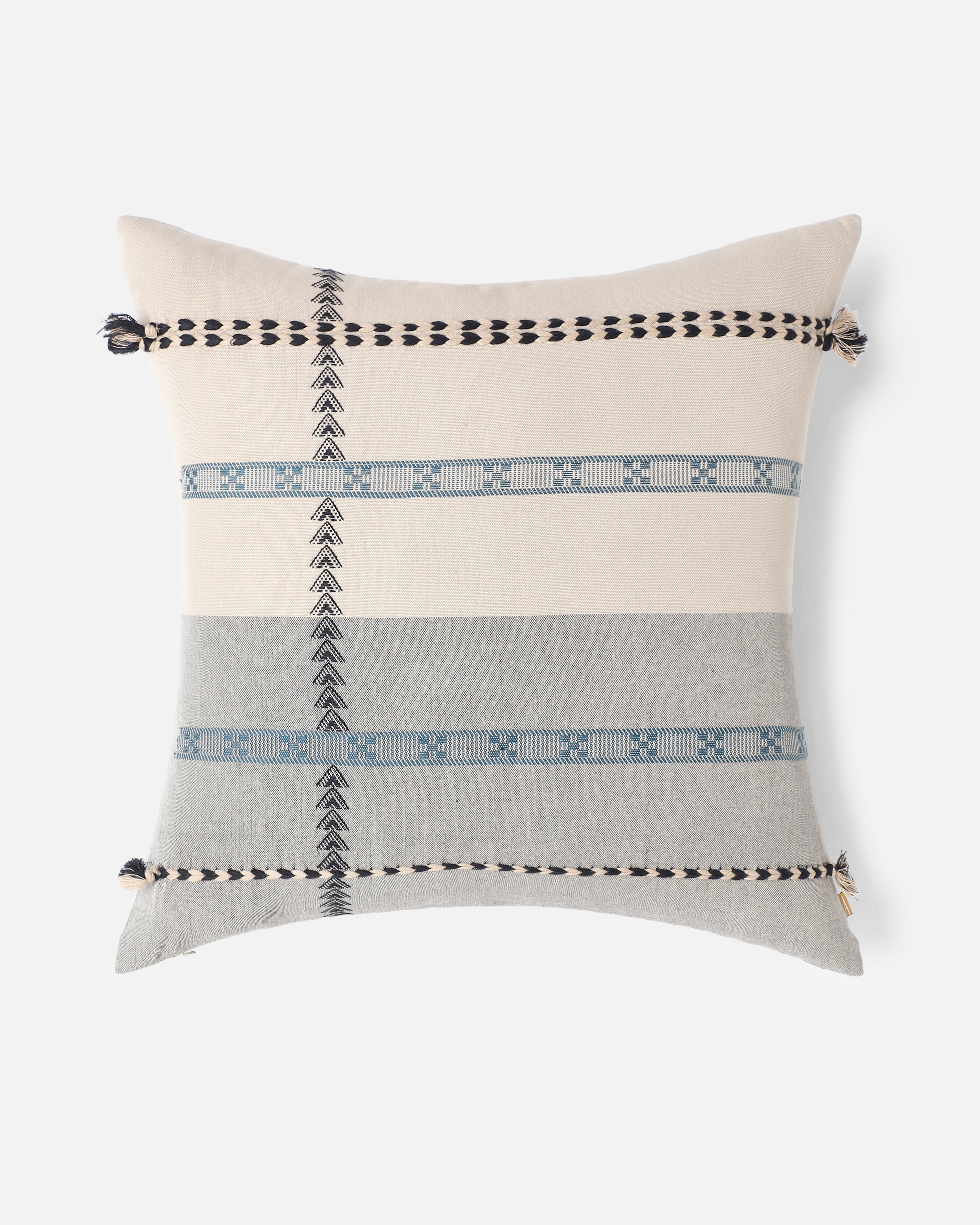 Mehul Bhujodi Extra Weft Cotton Cushion Cover