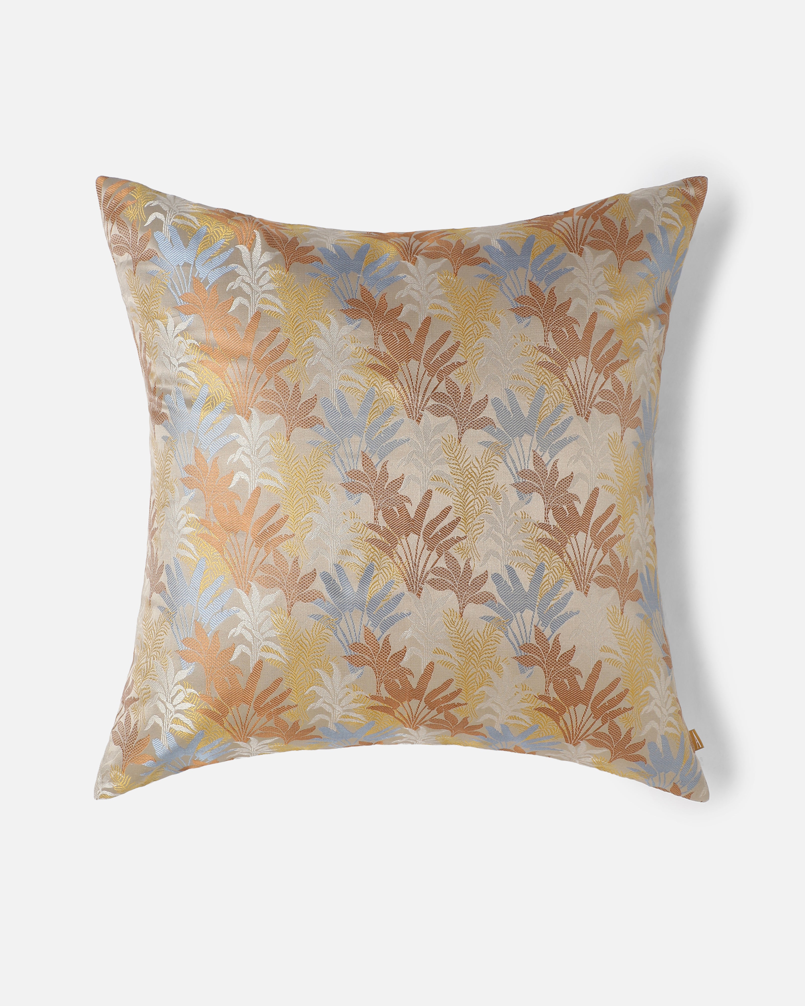 Harita Banarasi Tanchoi Silk Cushion Cover