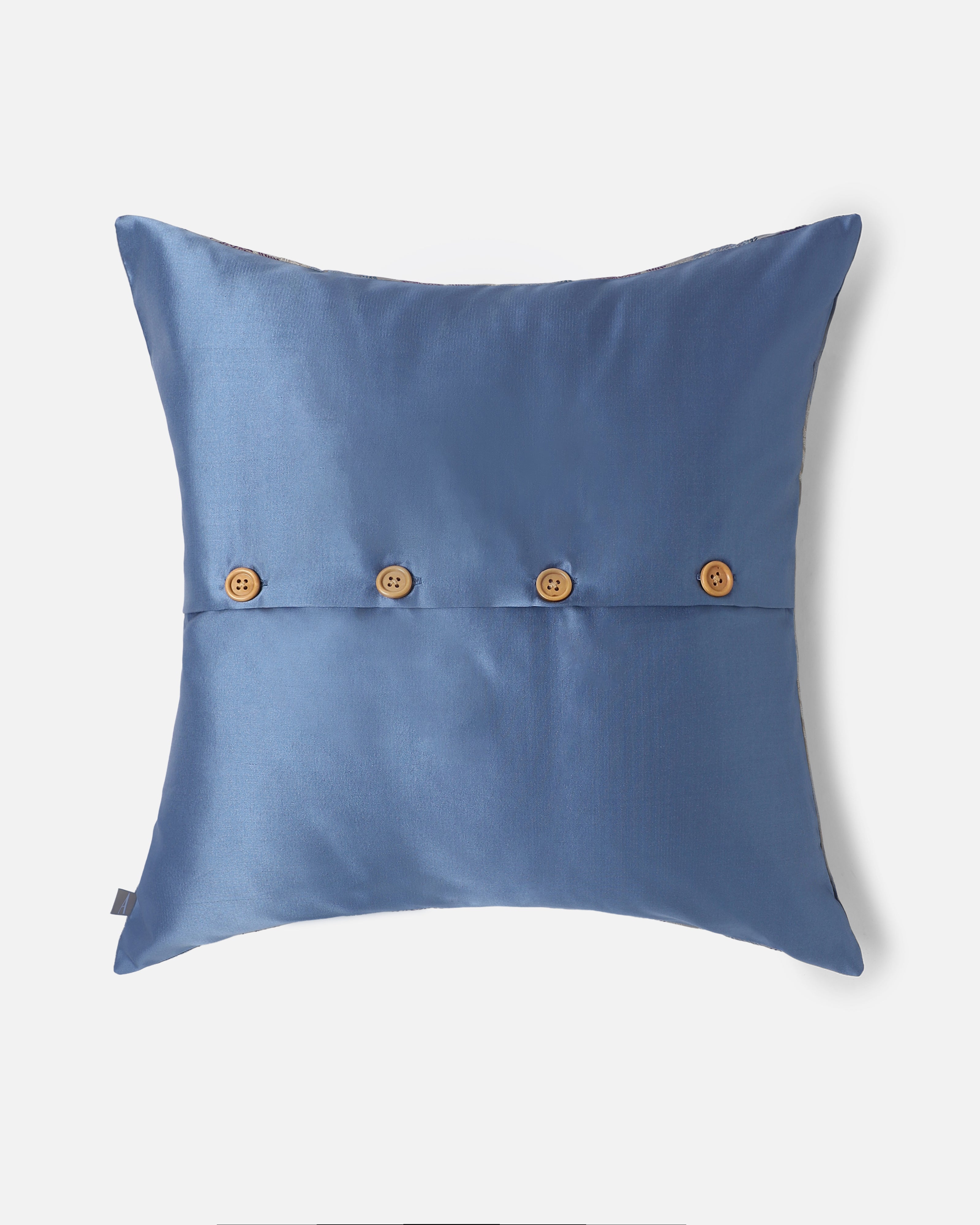 Harits Banarasi Tanchoi Silk Cushion Cover
