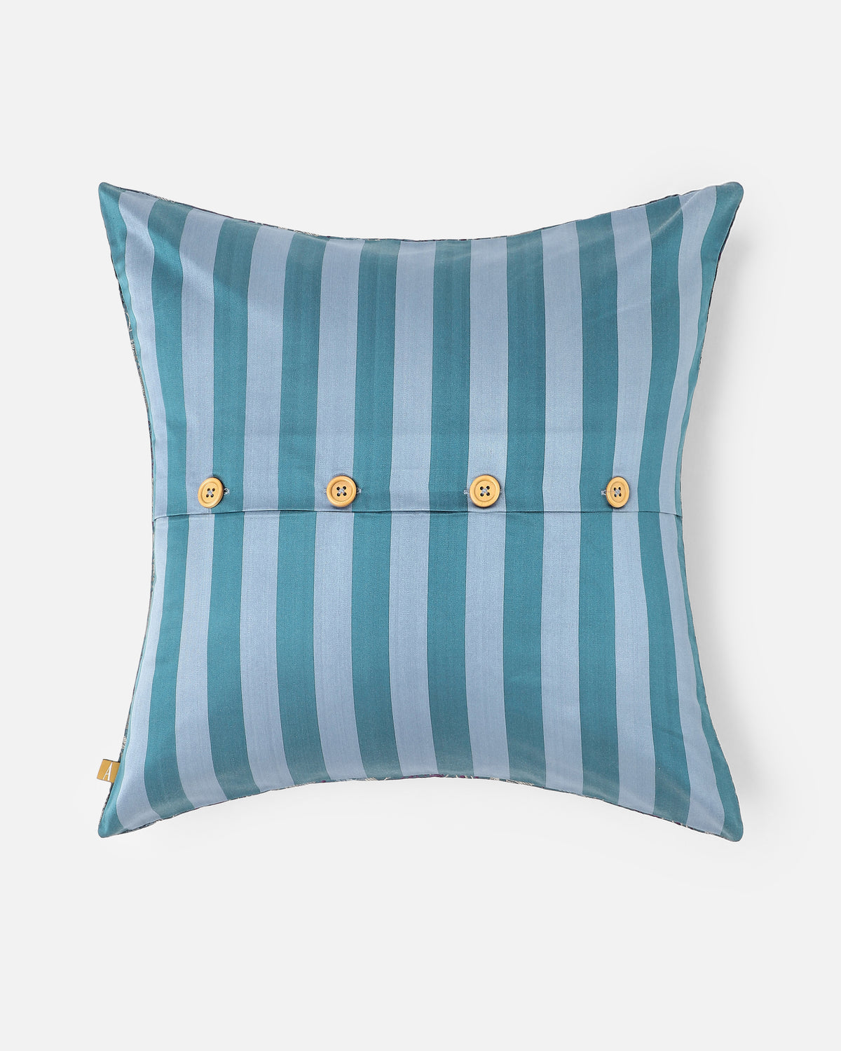 Bouquet Banarasi Tanchoi Silk Cushion Cover