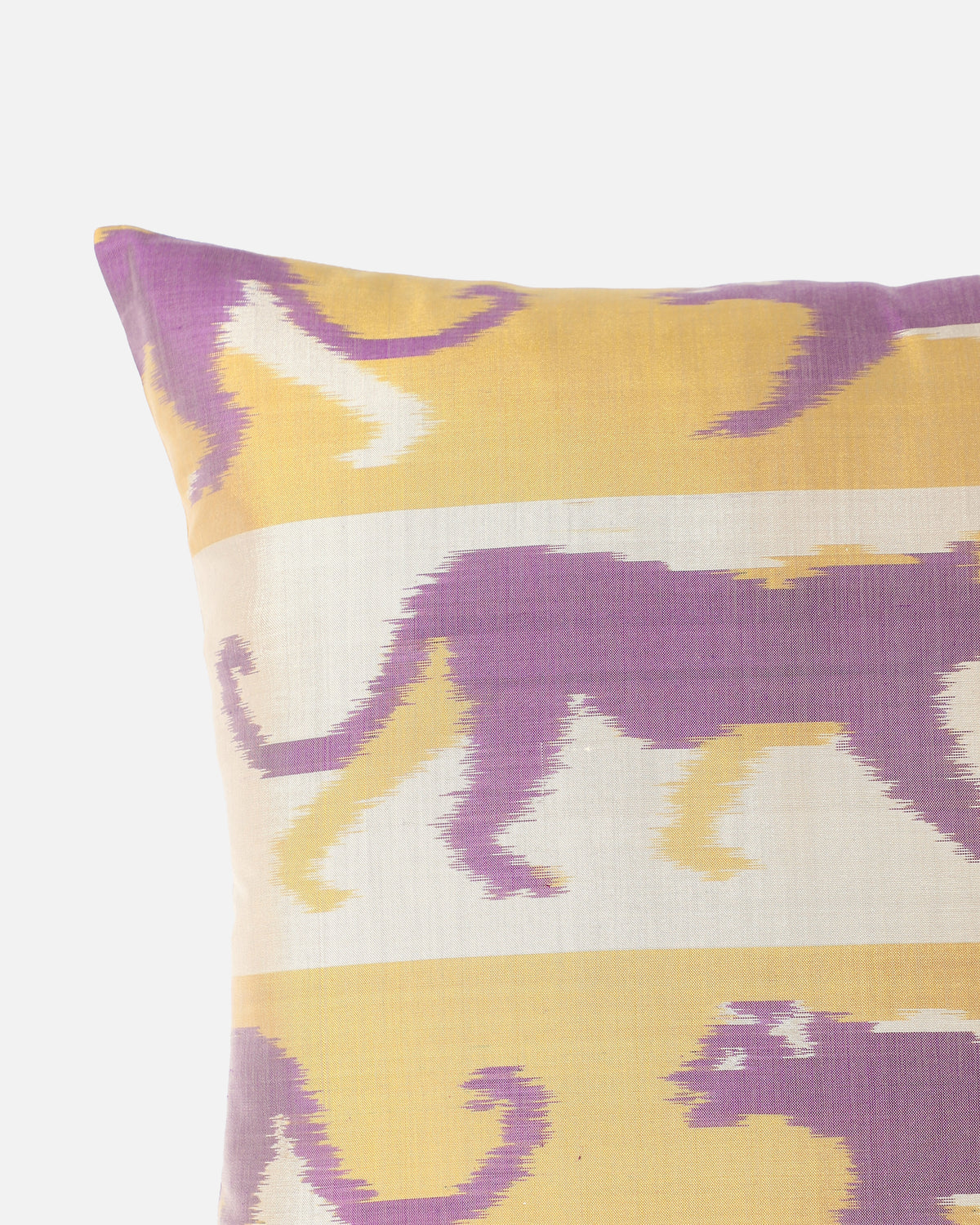 Varuni Pochampally Weft Ikat Cotton Silk Cushion Cover